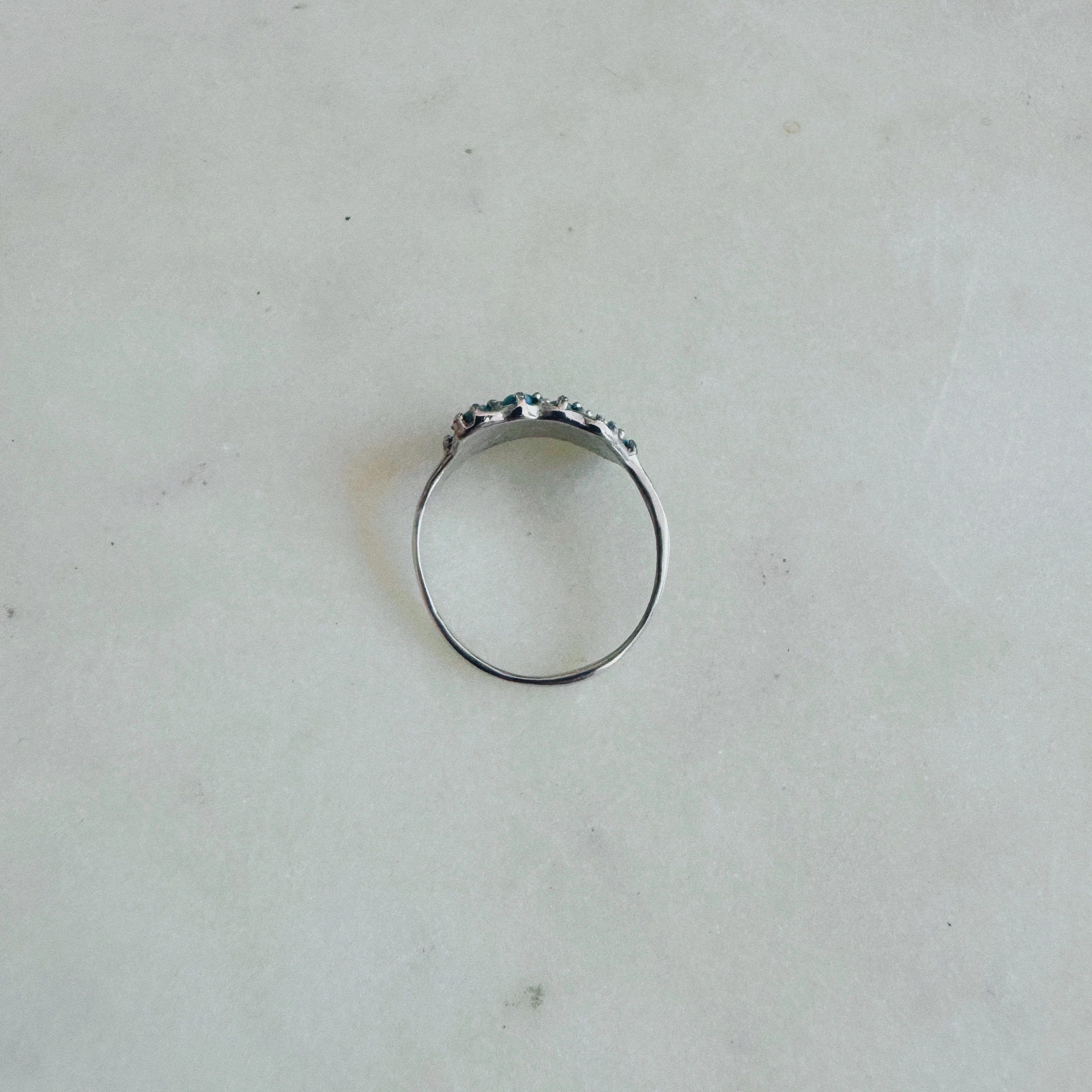 13 STONE TURQUOISE RING - Image 7