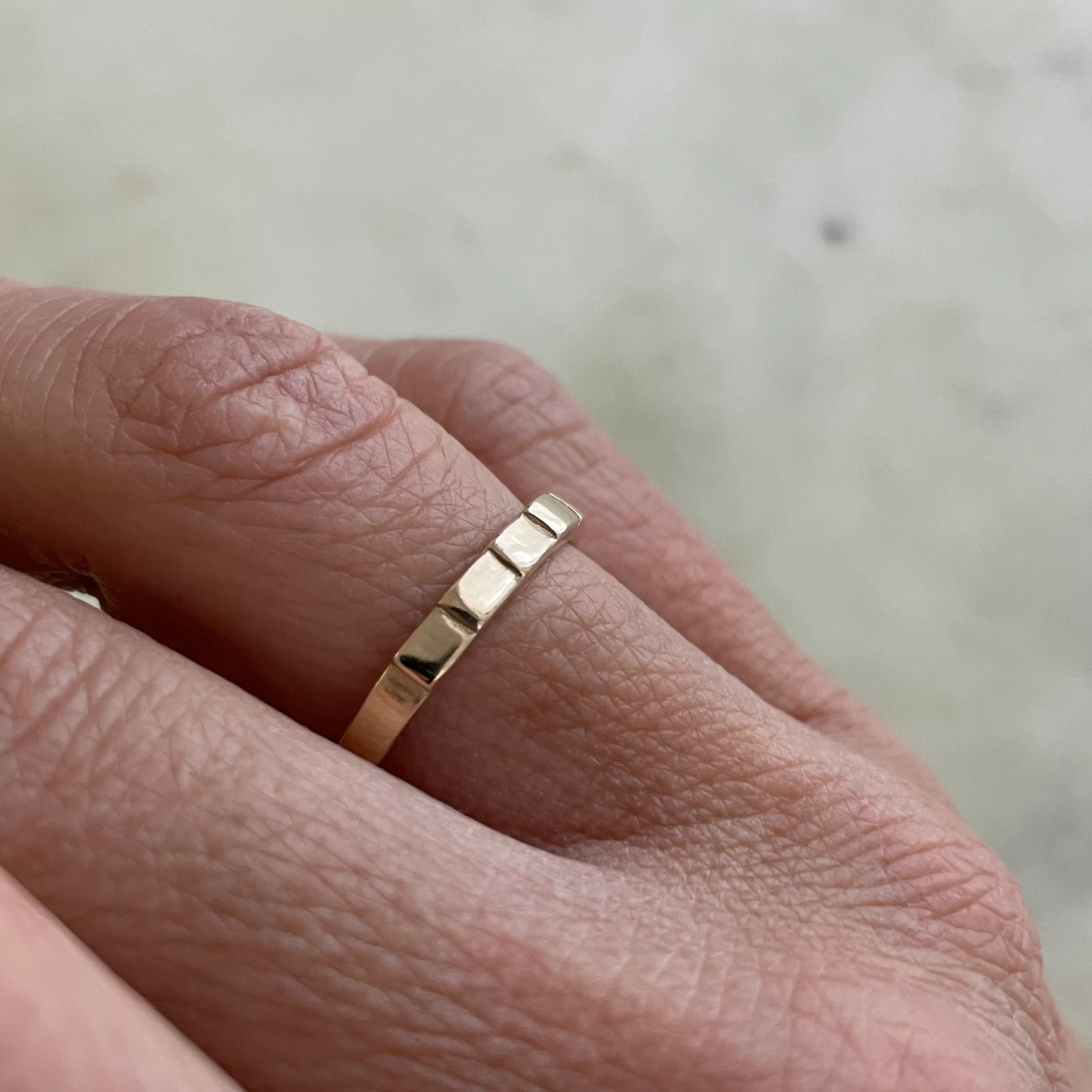 14K GOLD BREATHE RING - Image 5