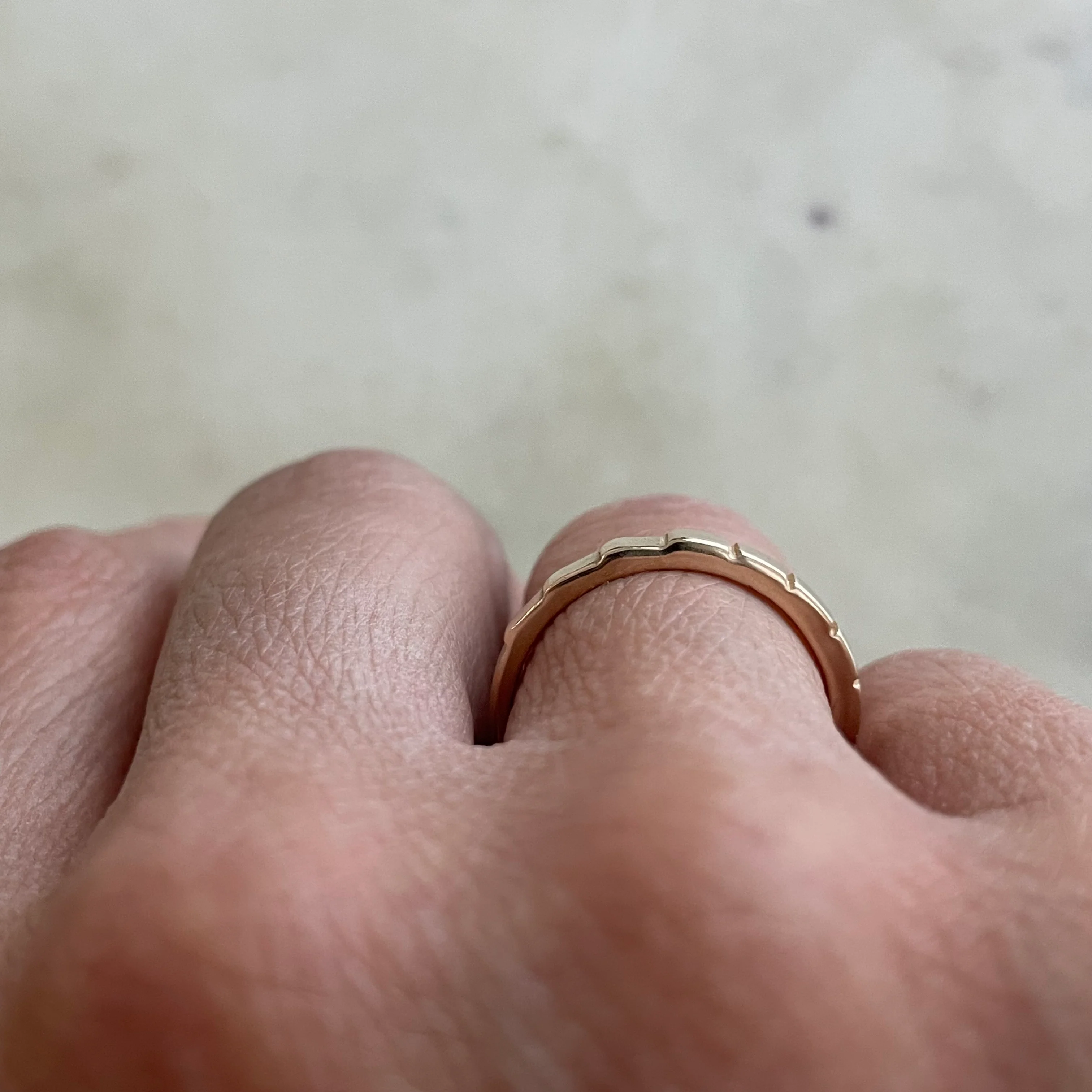 14K GOLD BREATHE RING - Image 6