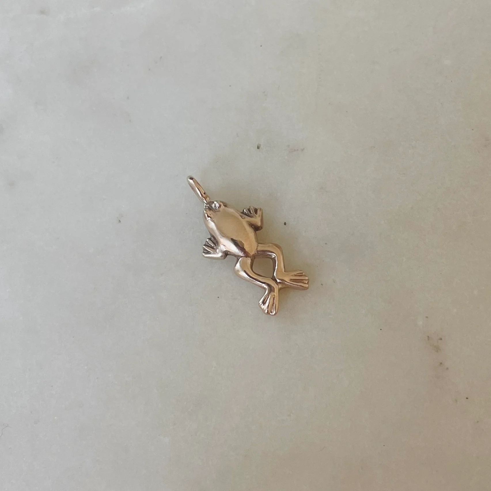 14K GOLD BULLFROG PENDANT - Image 3
