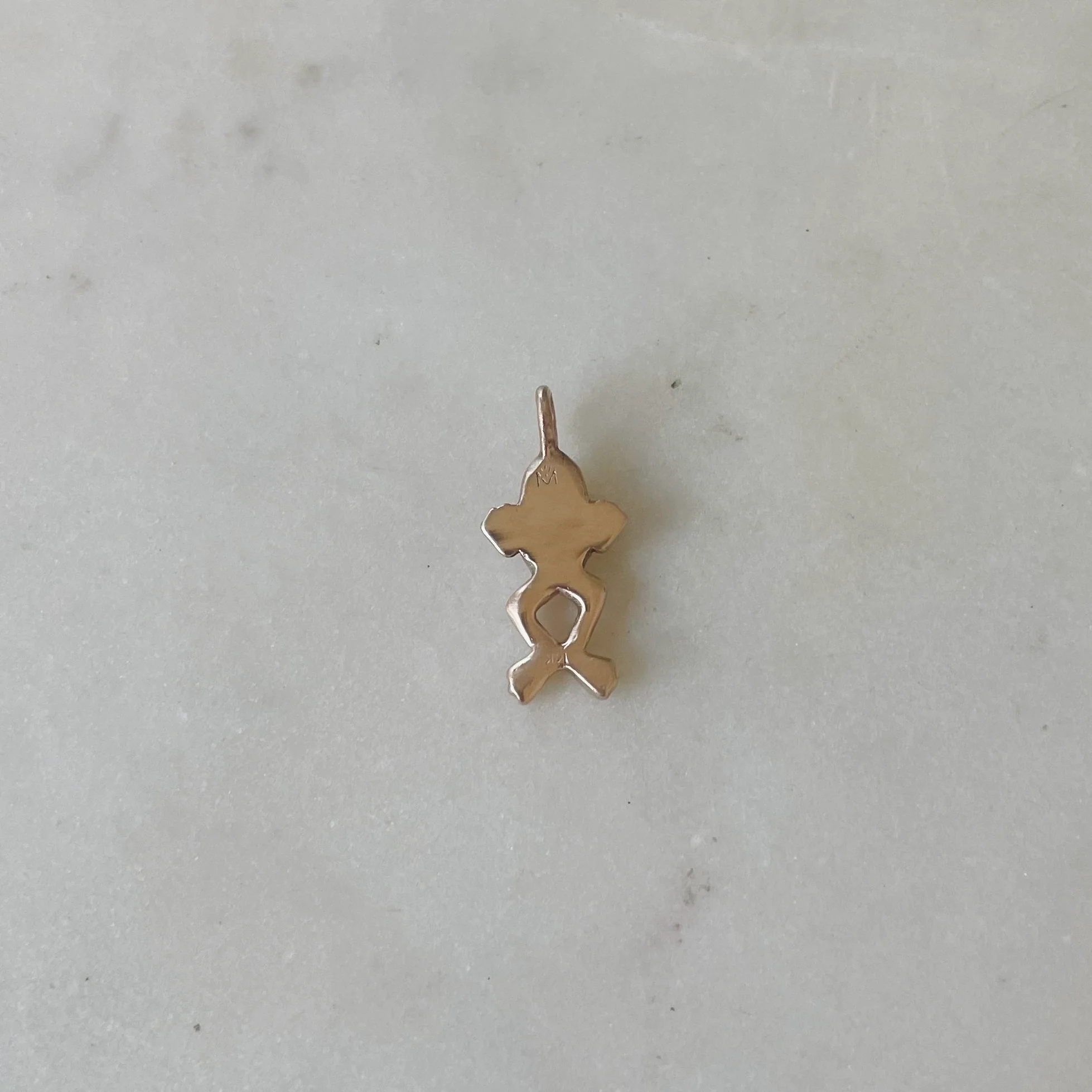 14K GOLD BULLFROG PENDANT - Image 5