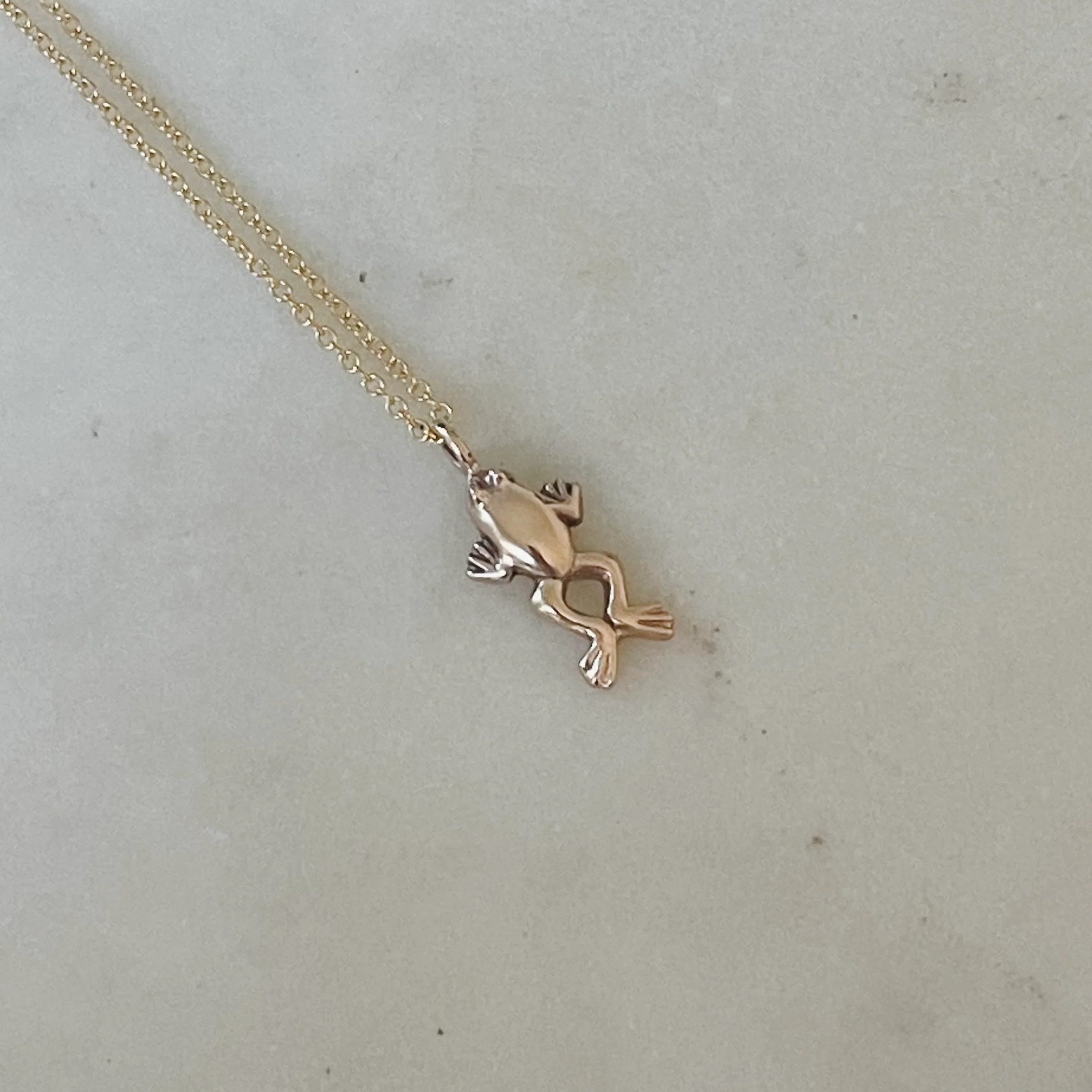 14K GOLD BULLFROG PENDANT - Image 6
