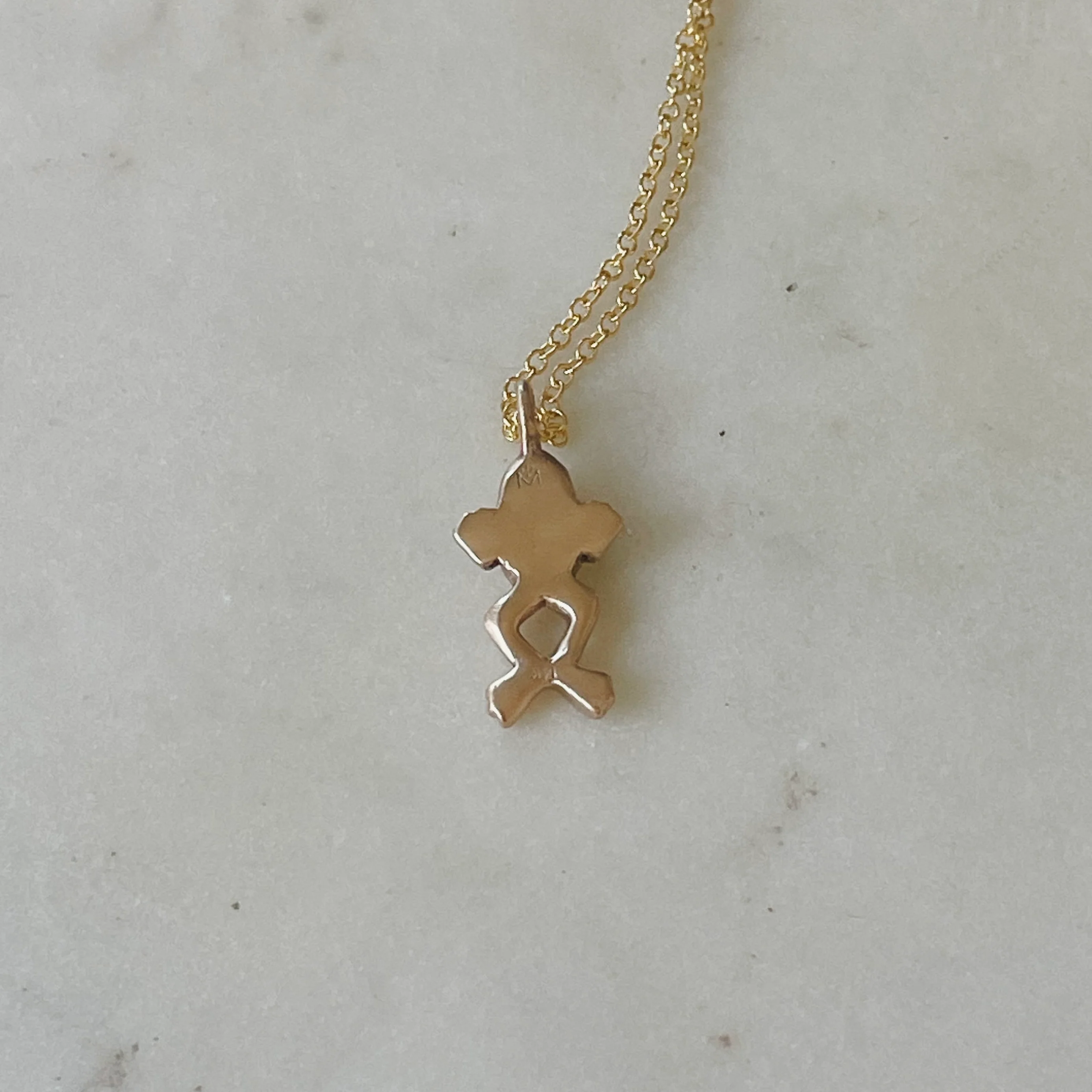 14K GOLD BULLFROG PENDANT - Image 7