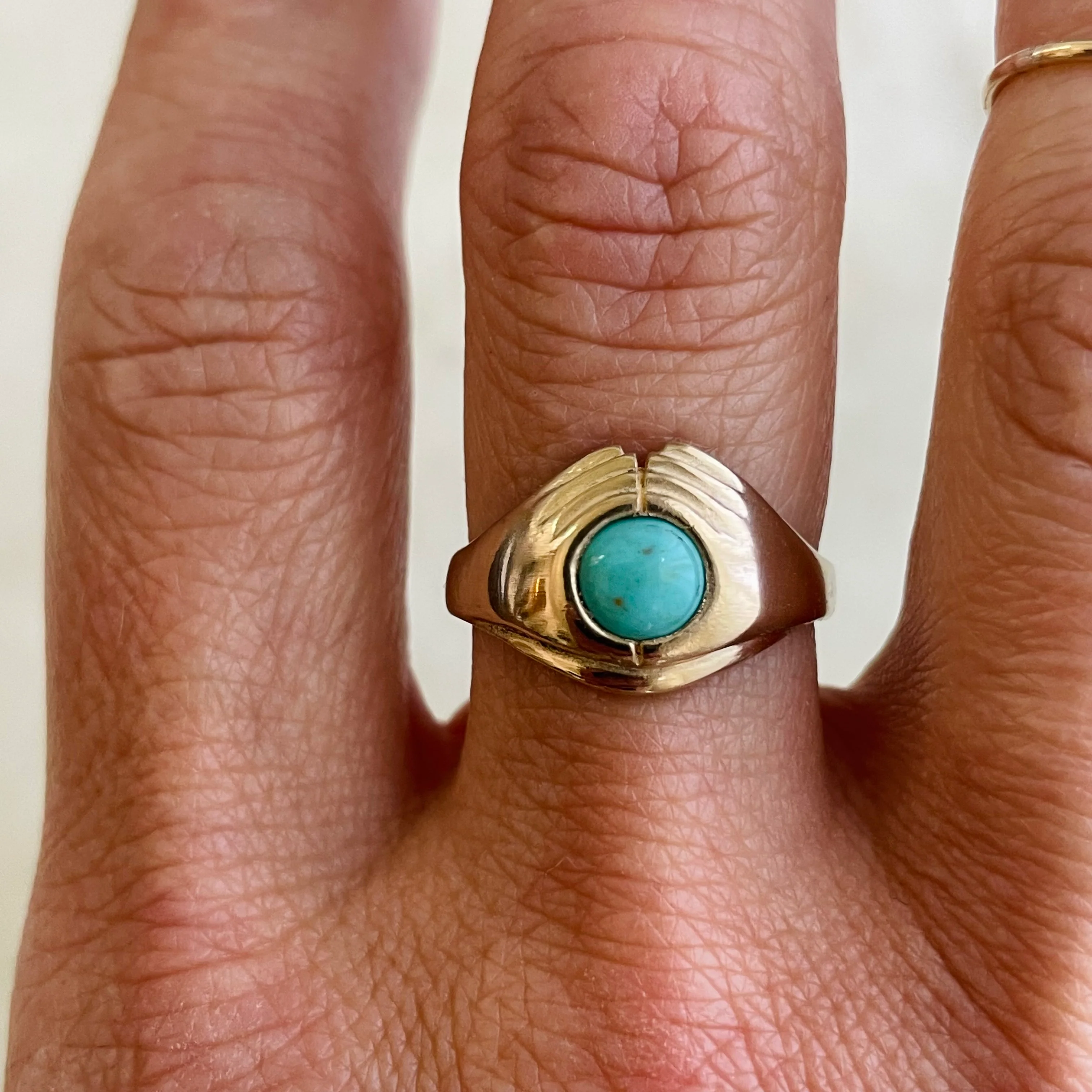 14K GOLD HELD RING - Image 7