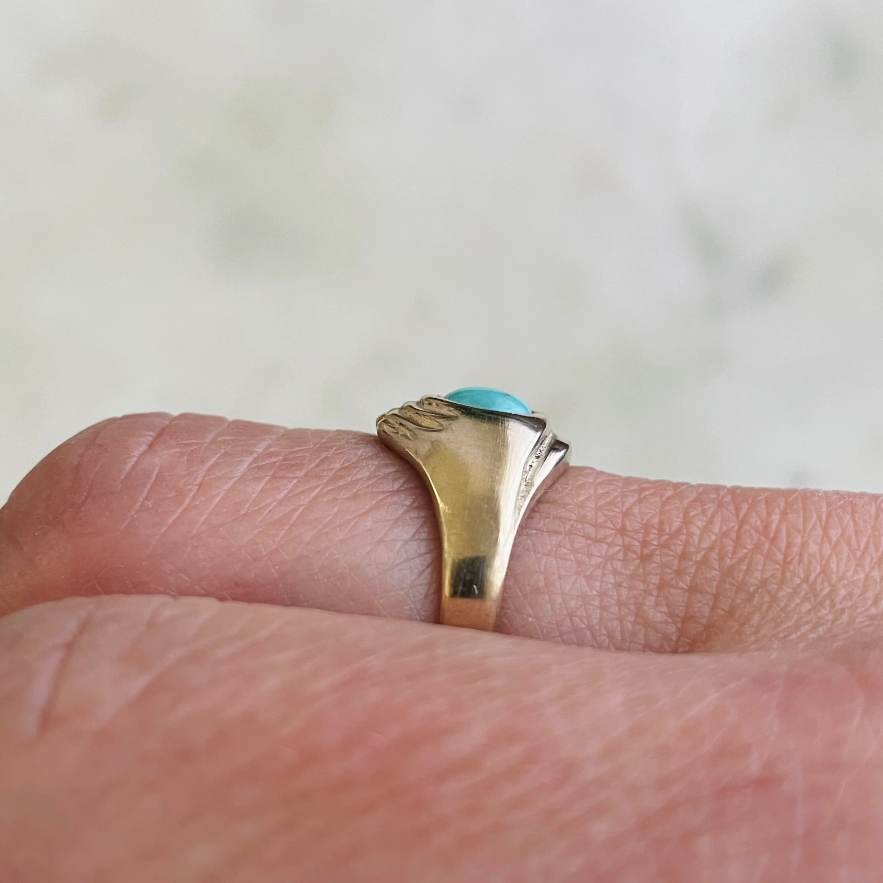 14K GOLD HELD RING - Image 8