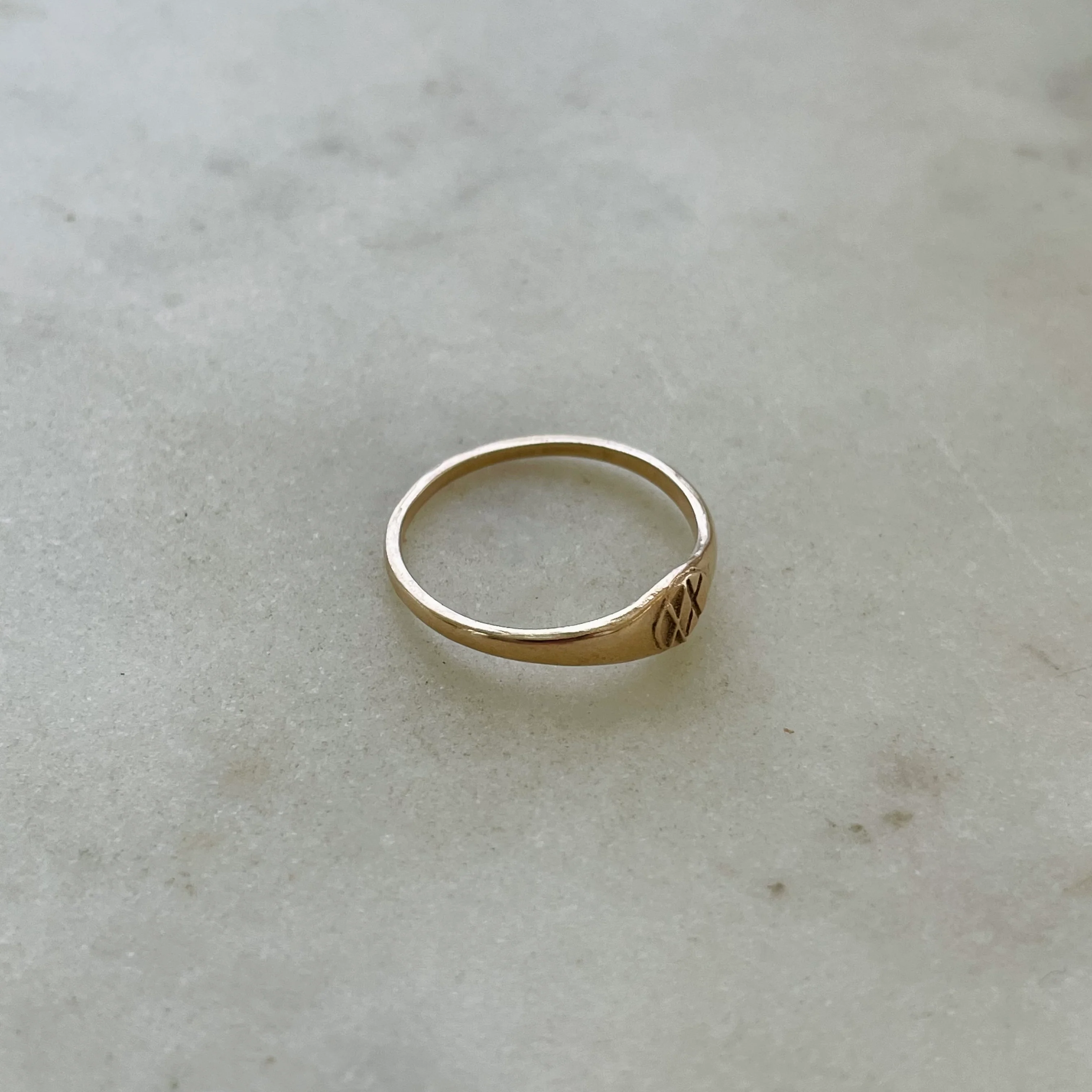 14K GOLD JOY | SORROW RING - Image 4