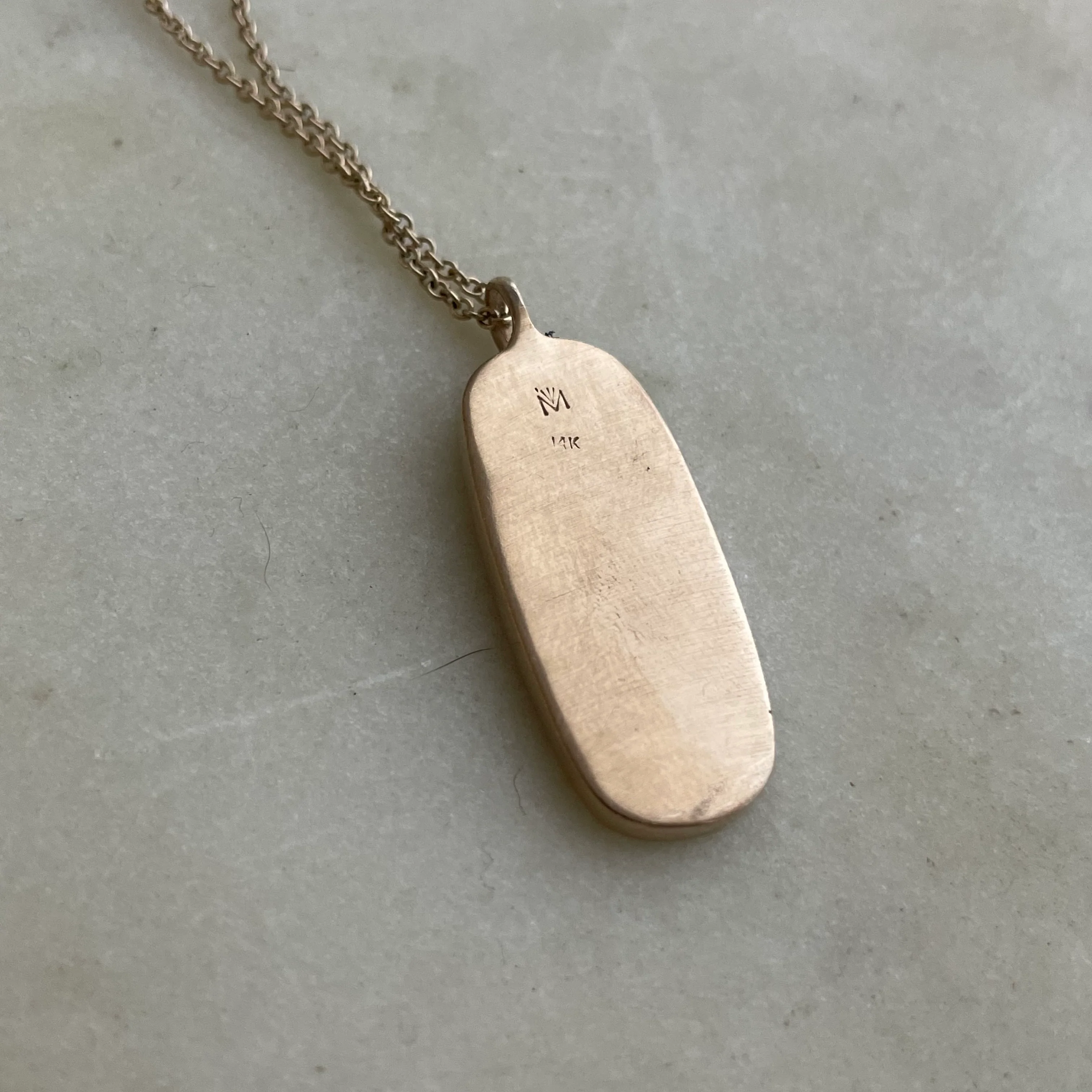 14K GOLD LOUISIANA WILD PENDANT — SMALL - Image 6