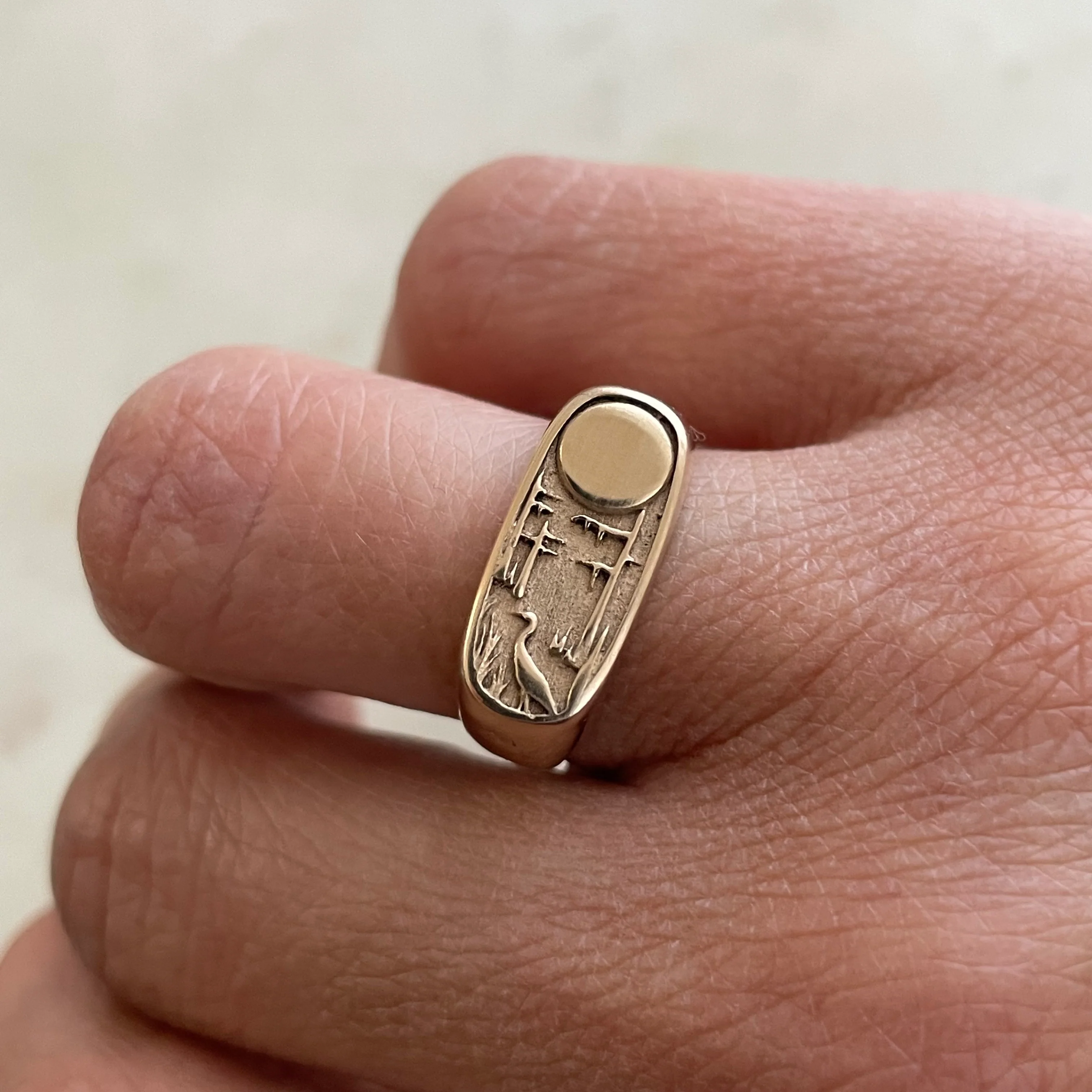 14K GOLD LOUISIANA WILD RING - Image 5