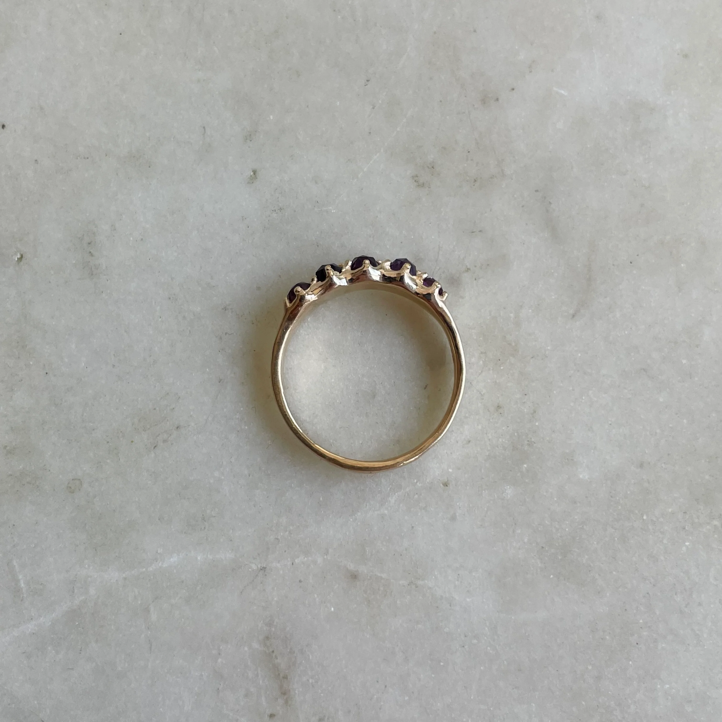 14K GOLD MARGARET RING — AMETHYST - Image 4