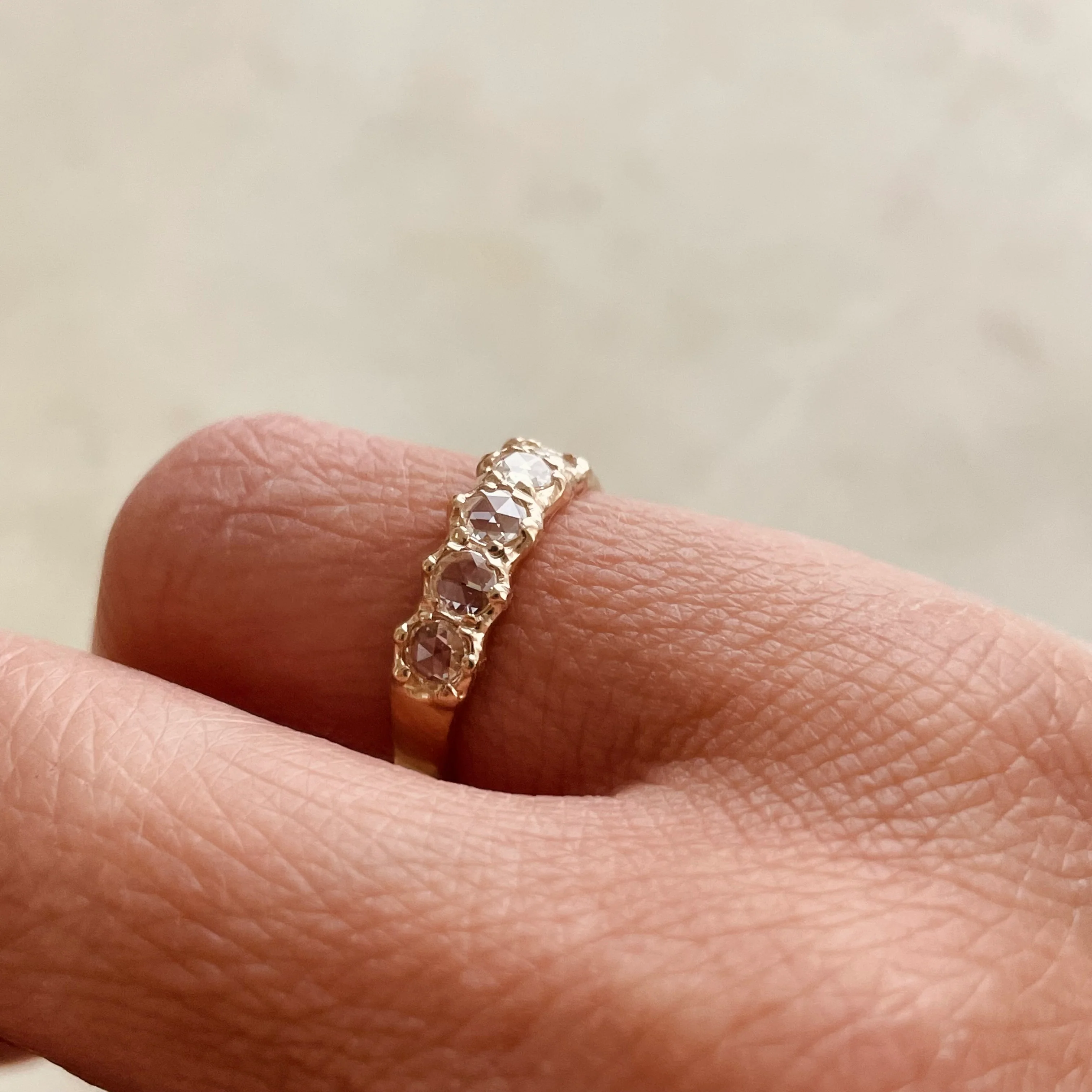 14K GOLD MARGARET RING — DIAMOND - Image 2