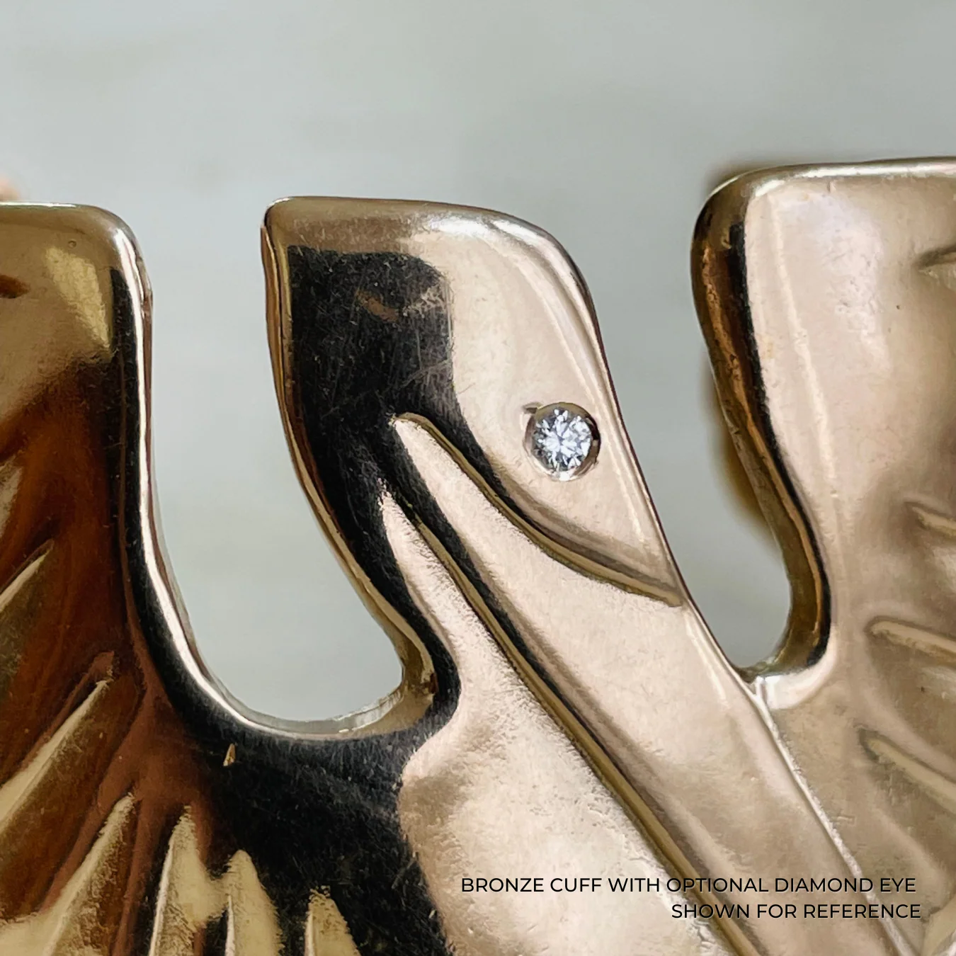 14K GOLD PELICAN CUFF - Image 7
