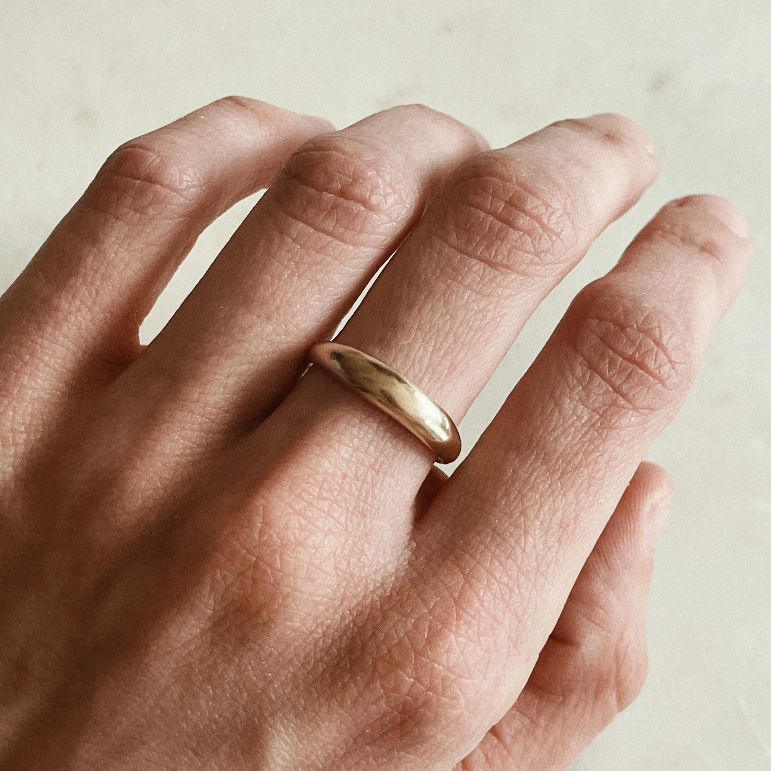 14K GOLD PETITE AMANDA RING - Image 2
