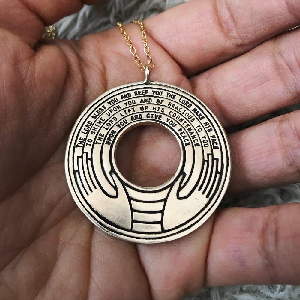 AARONIC BLESSING PENDANT — LARGE - Image 3