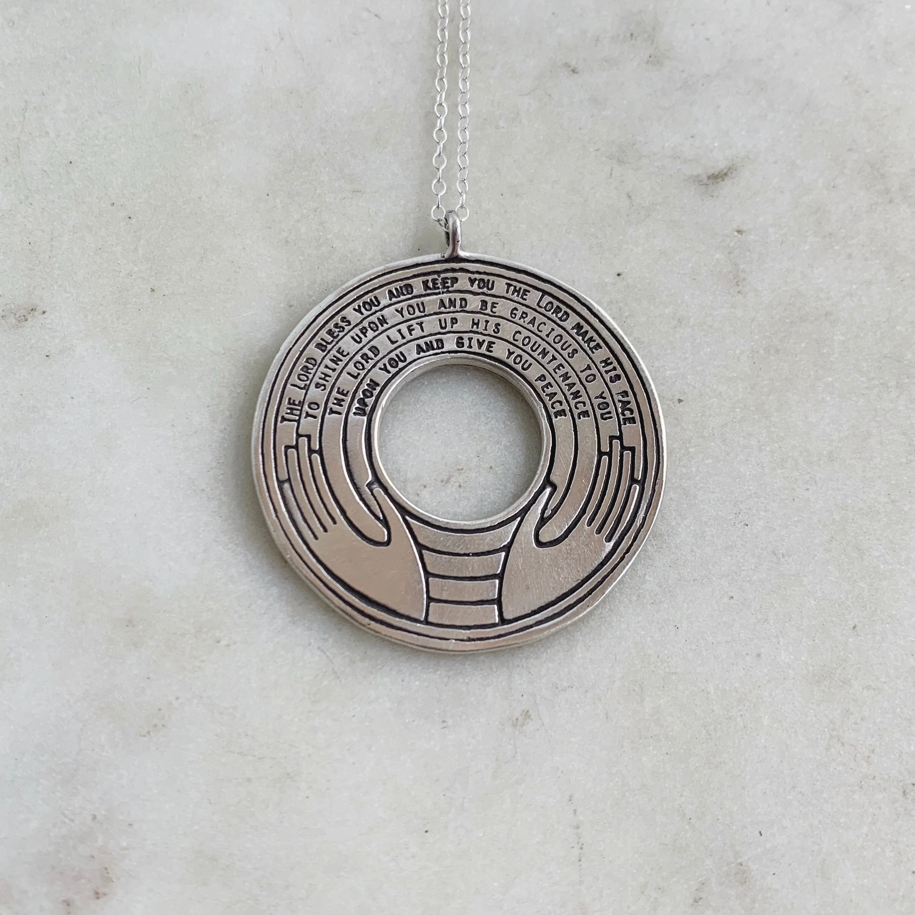 AARONIC BLESSING PENDANT — LARGE - Image 8