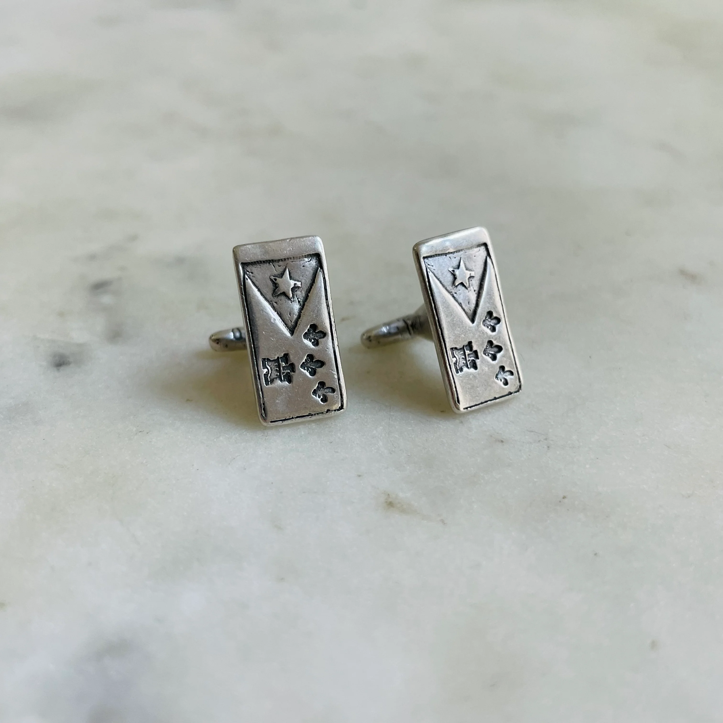 ACADIAN FLAG CUFFLINKS - Image 4