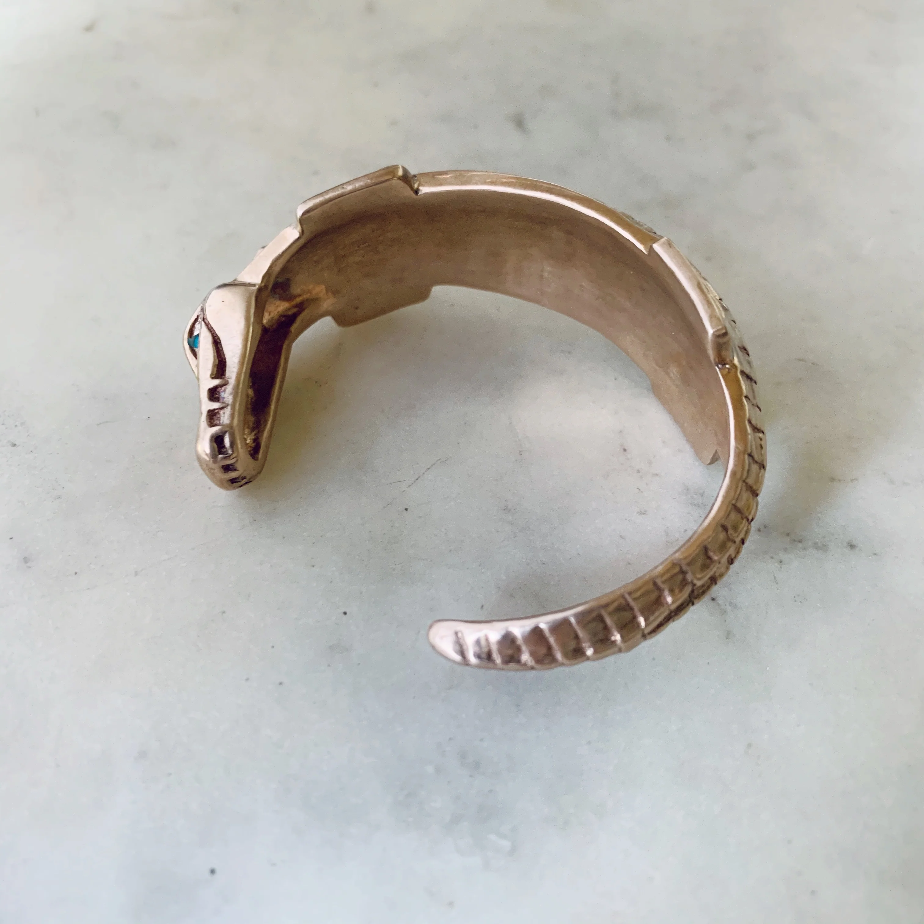 ALLIGATOR CUFF + TURQUOISE EYES - Image 7