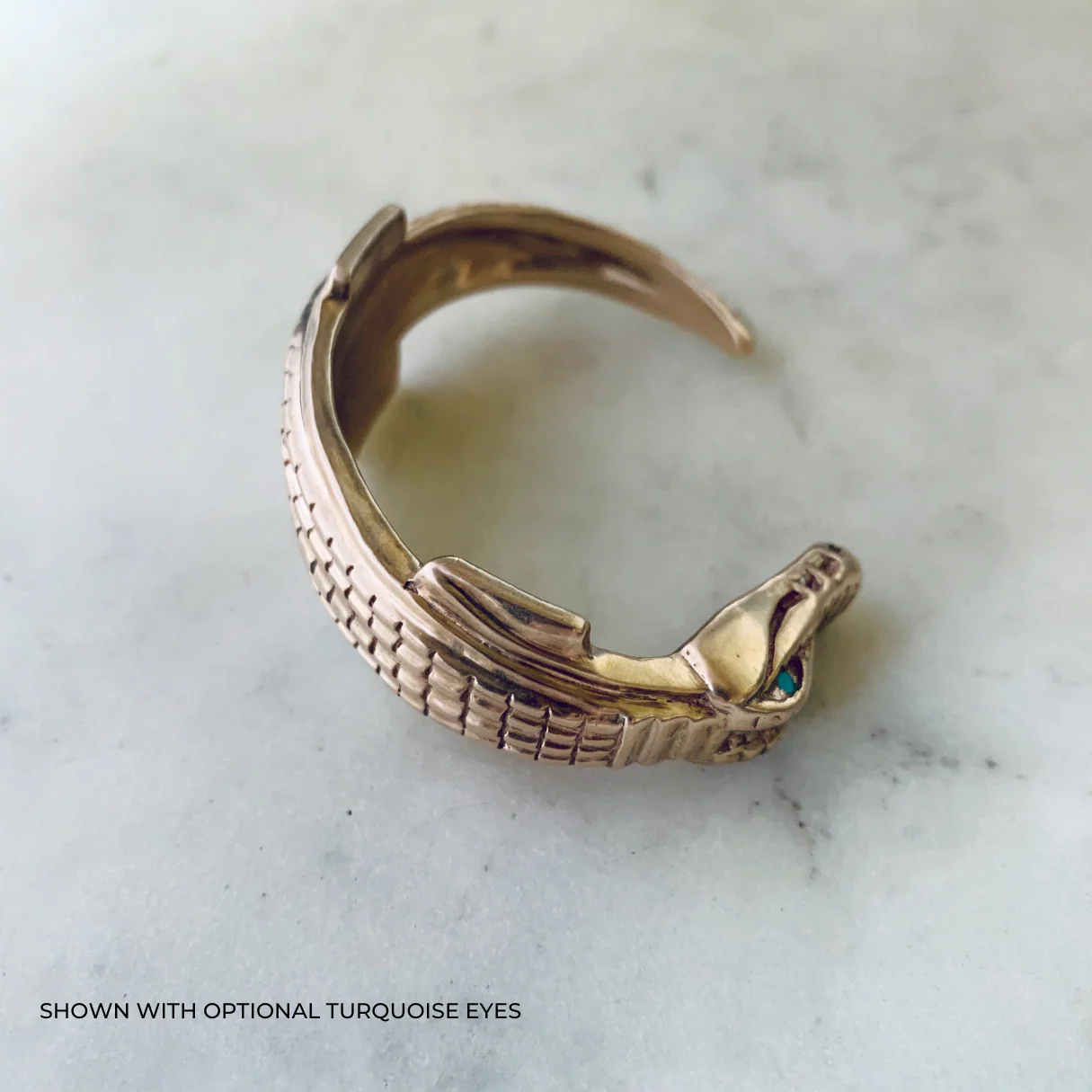 ALLIGATOR CUFF + BIRTHSTONE EYES - Image 8