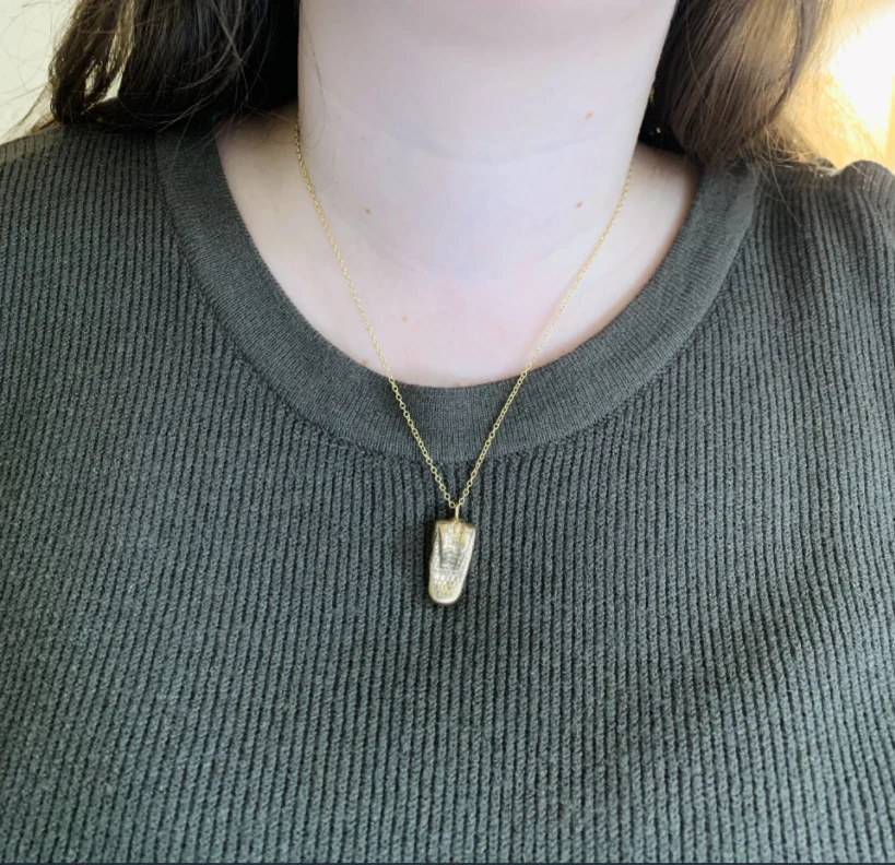 ALLIGATOR PENDANT + TURQUOISE EYES - Image 3