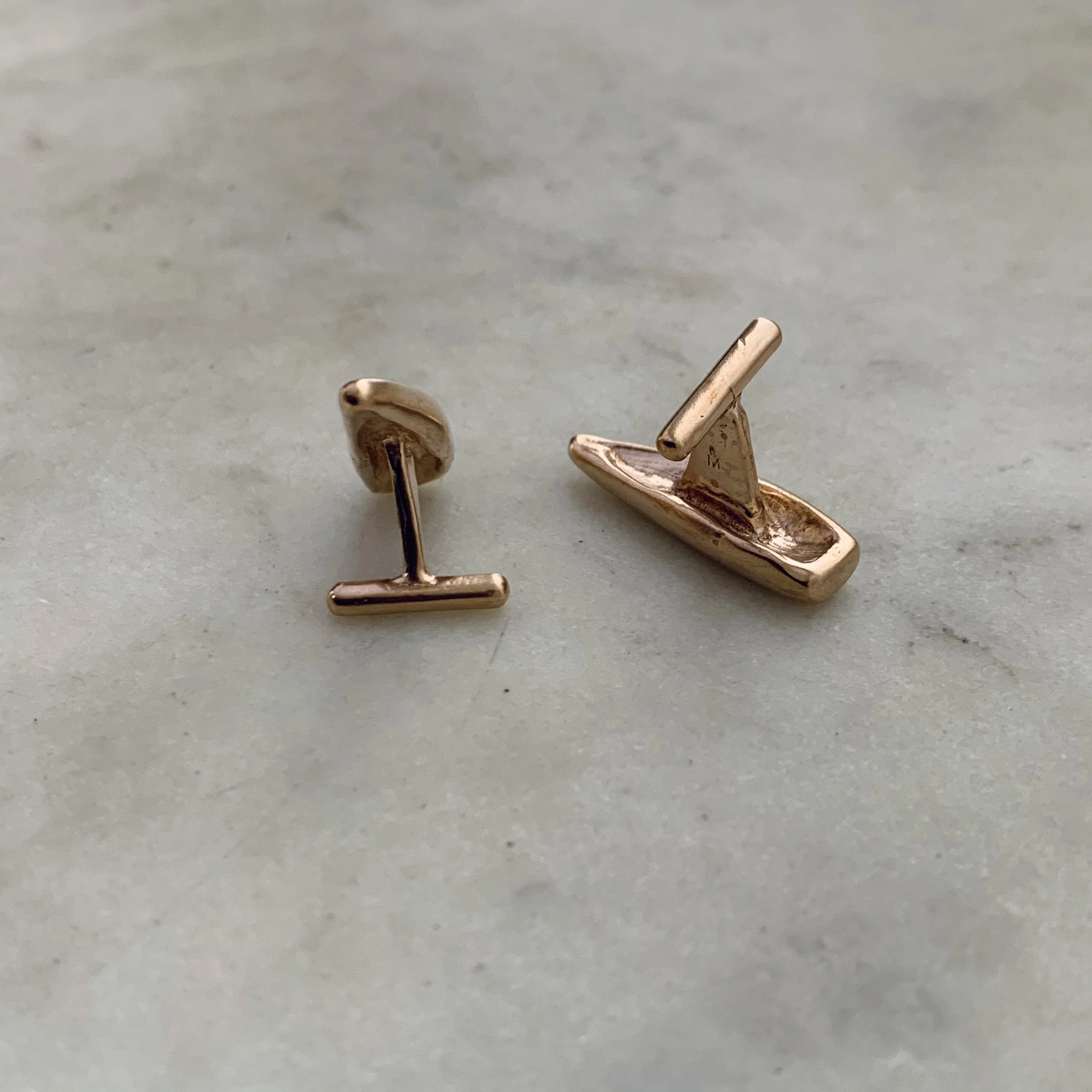 ALLIGATOR TOOTH CUFFLINKS - Image 3