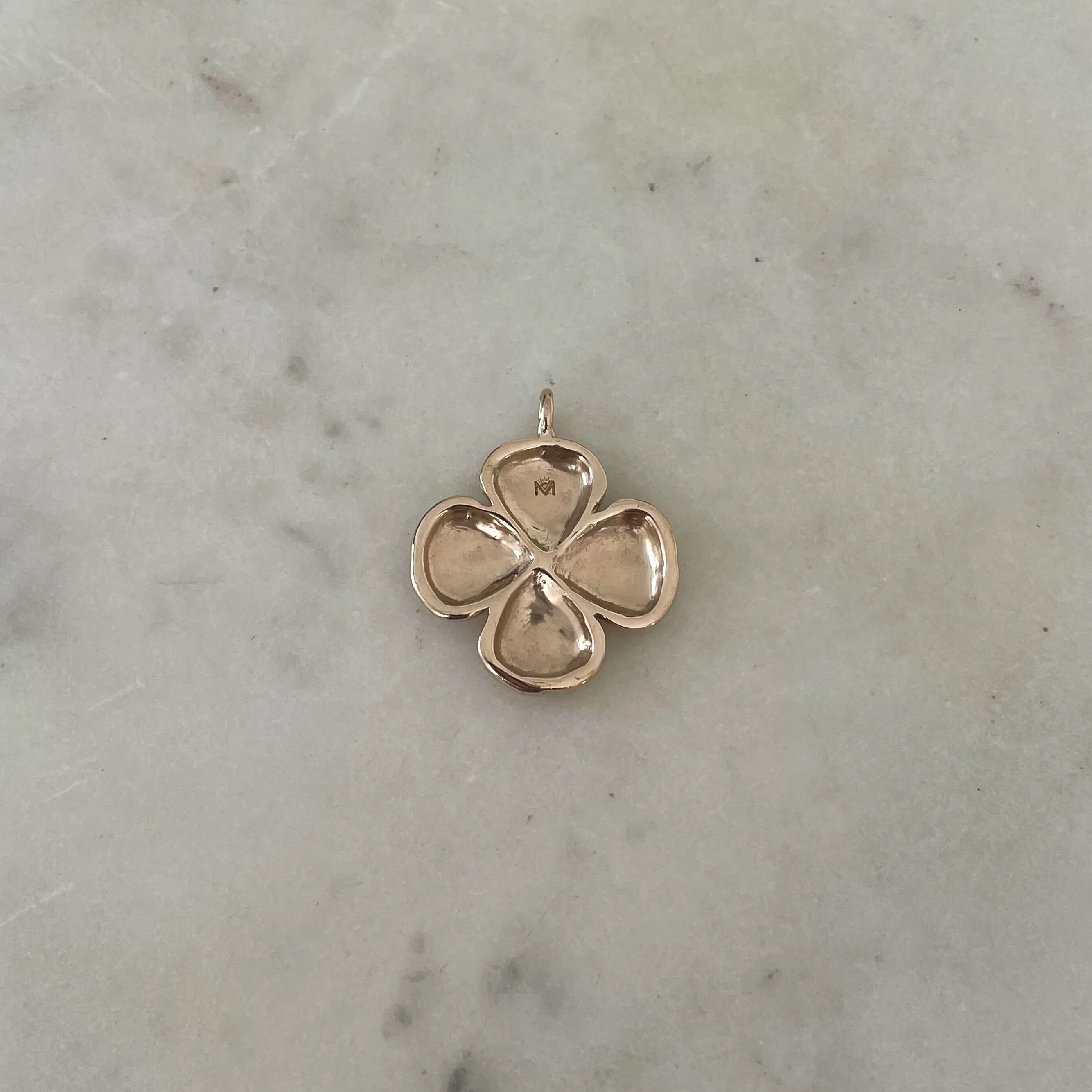 ARCHIVE — FOUR LEAF CLOVER PENDANT — LARGE - Image 3
