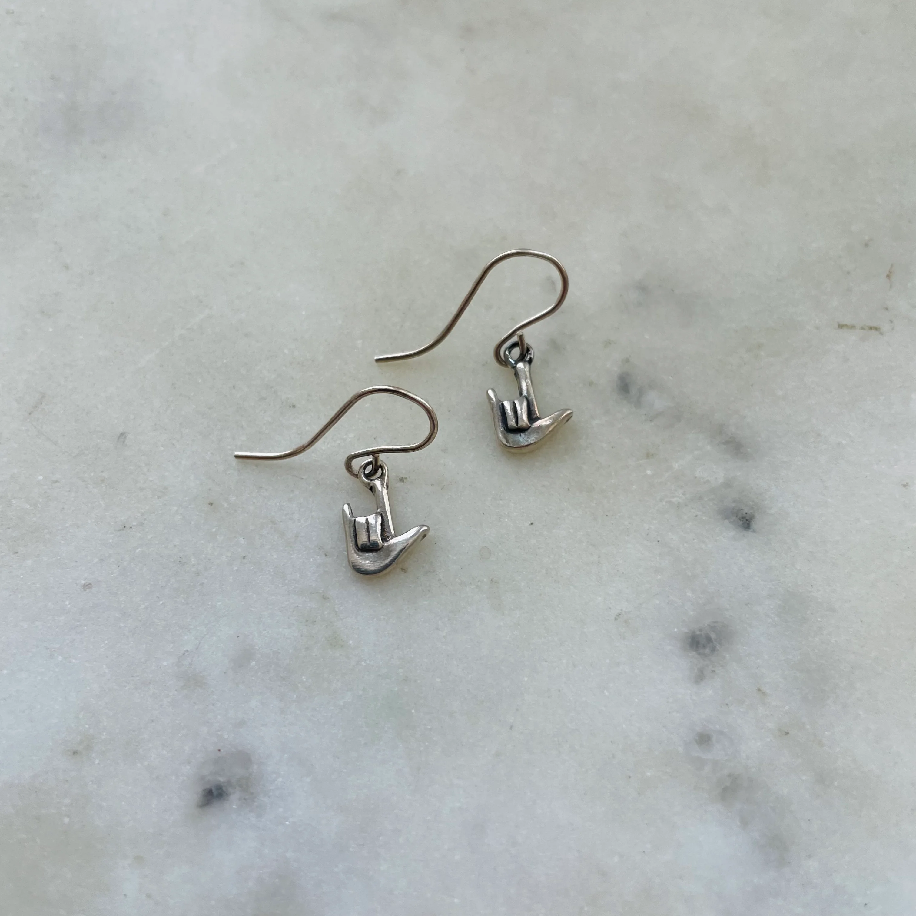 ASL I LOVE YOU EARRINGS - Image 4