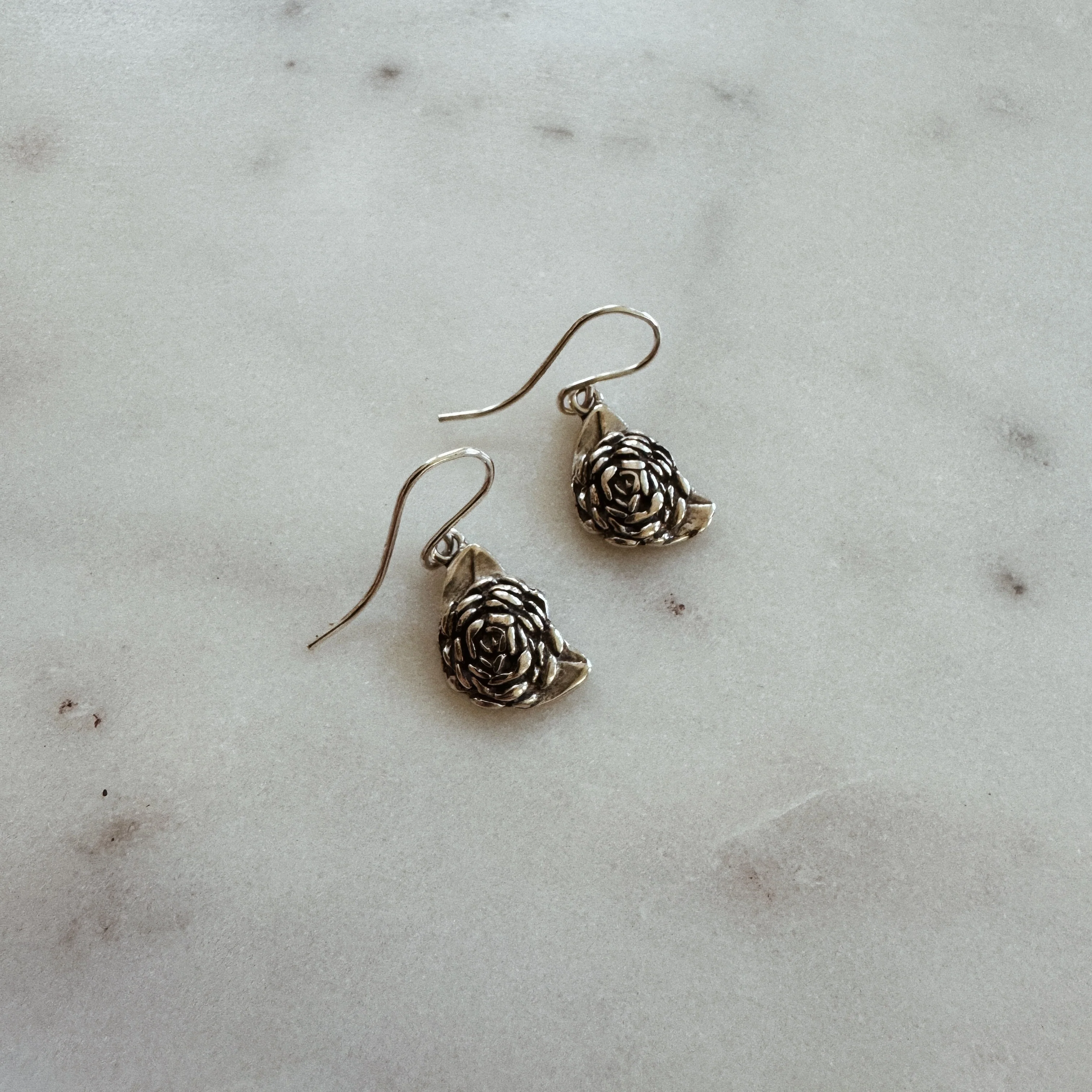 CAMELLIA EARRINGS — SMALL - Image 6