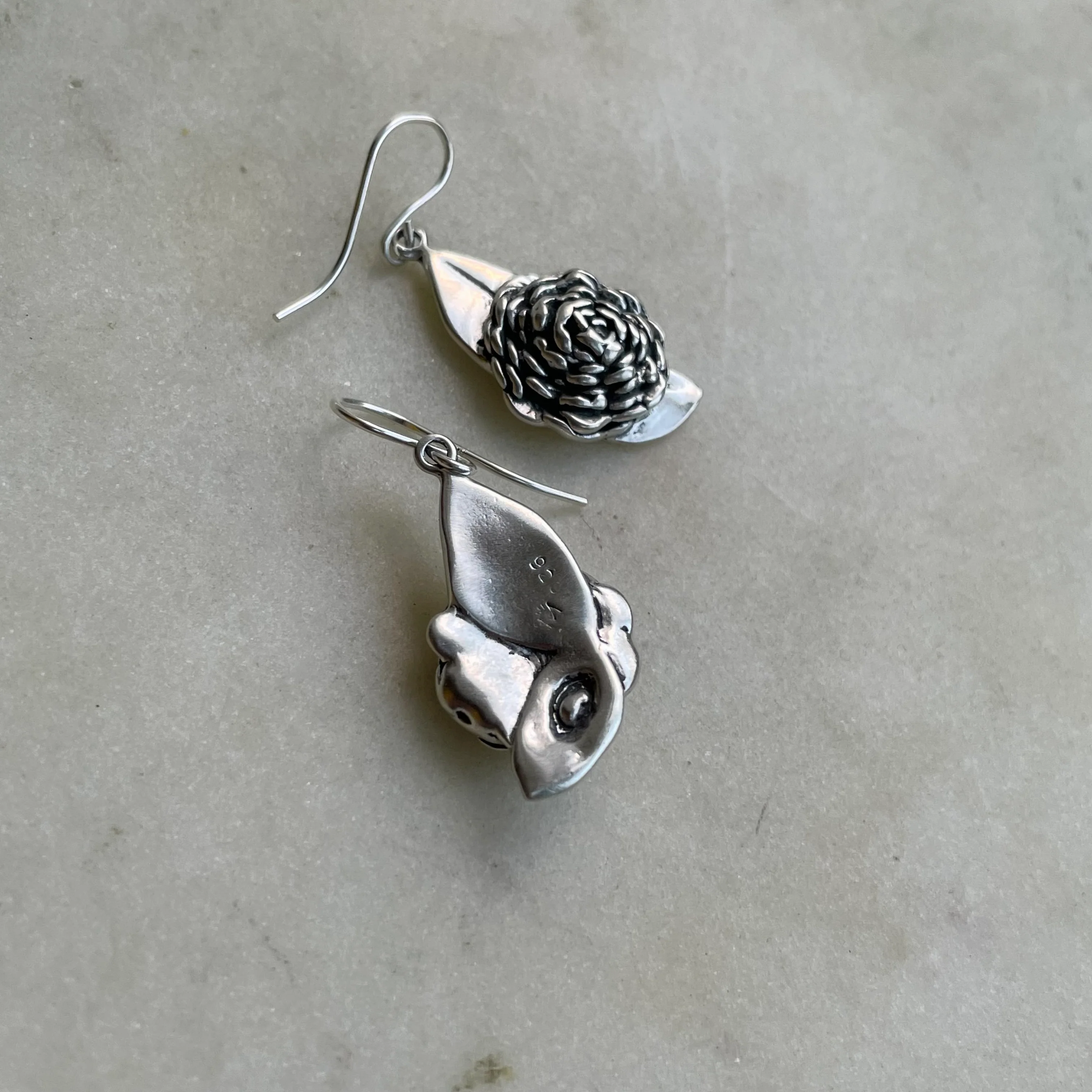ARCHIVE — CAMELLIA EARRINGS — LARGE - Image 7