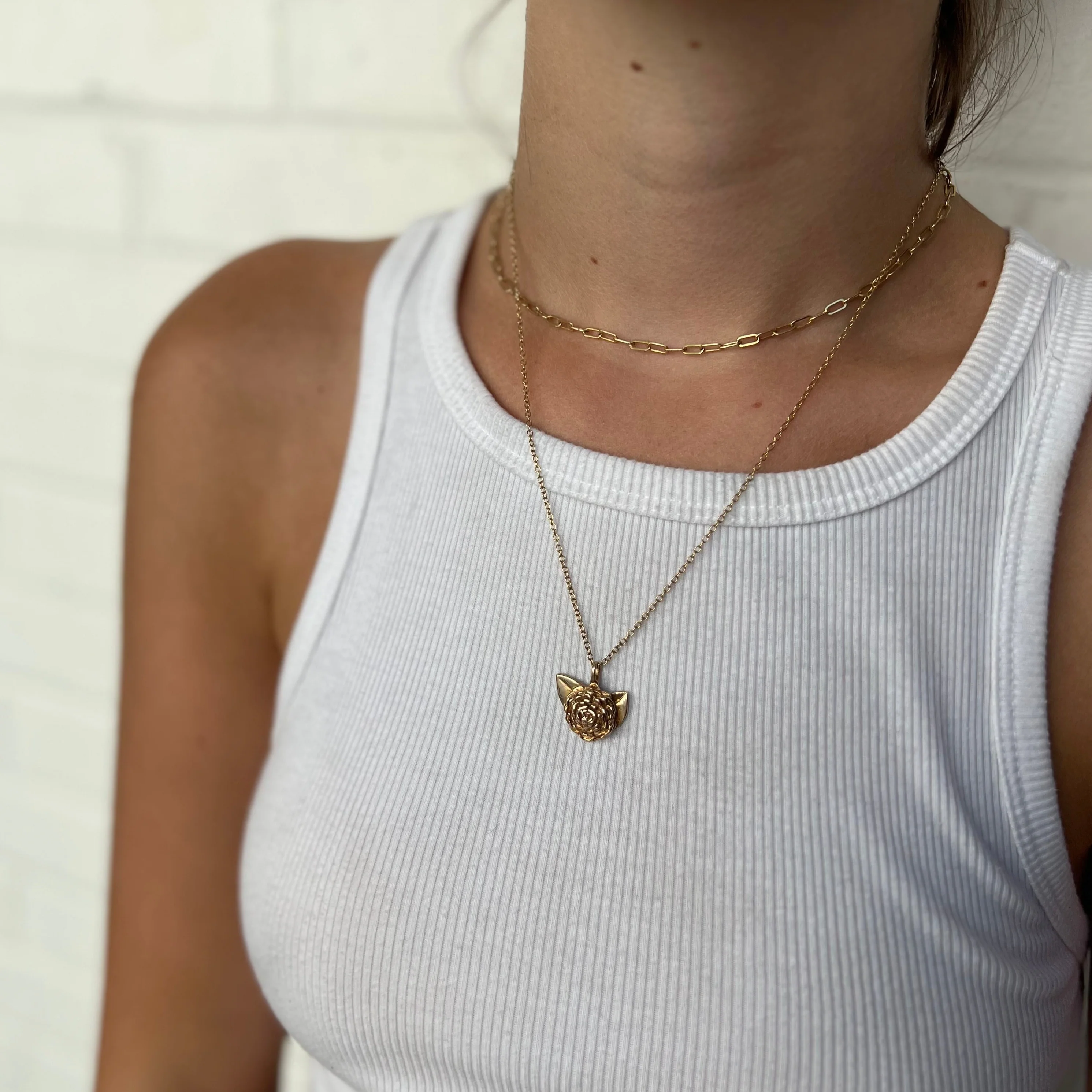 CAMELLIA PENDANT — LARGE - Image 16
