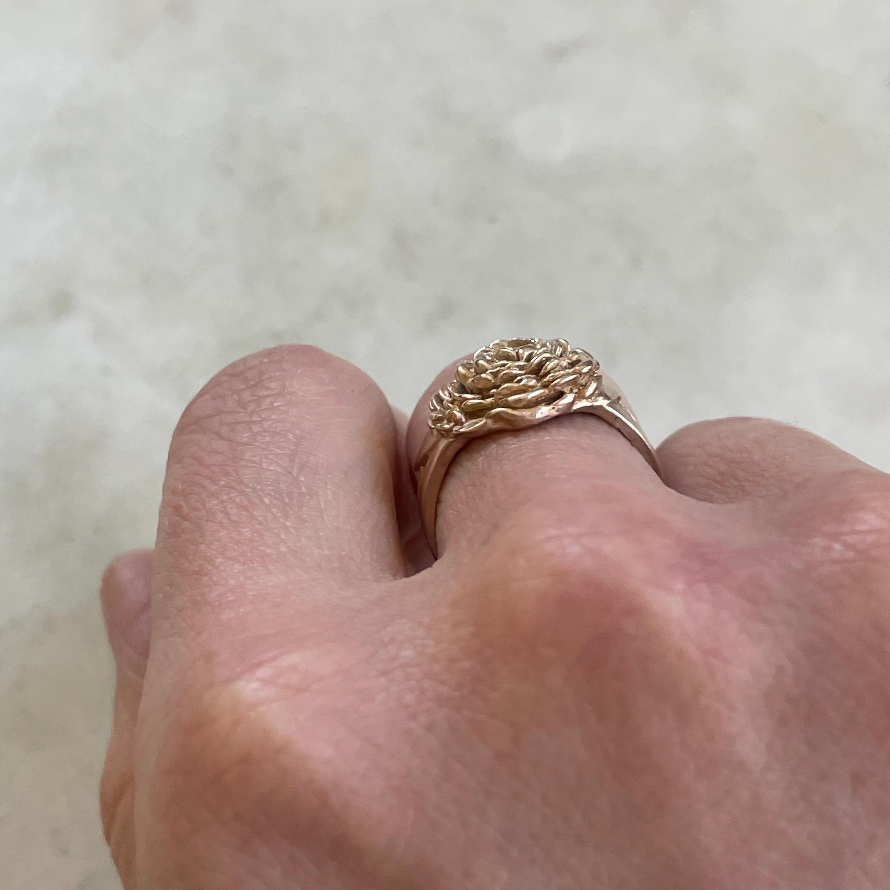 ARCHIVE — CAMELLIA RING — LARGE - Image 10