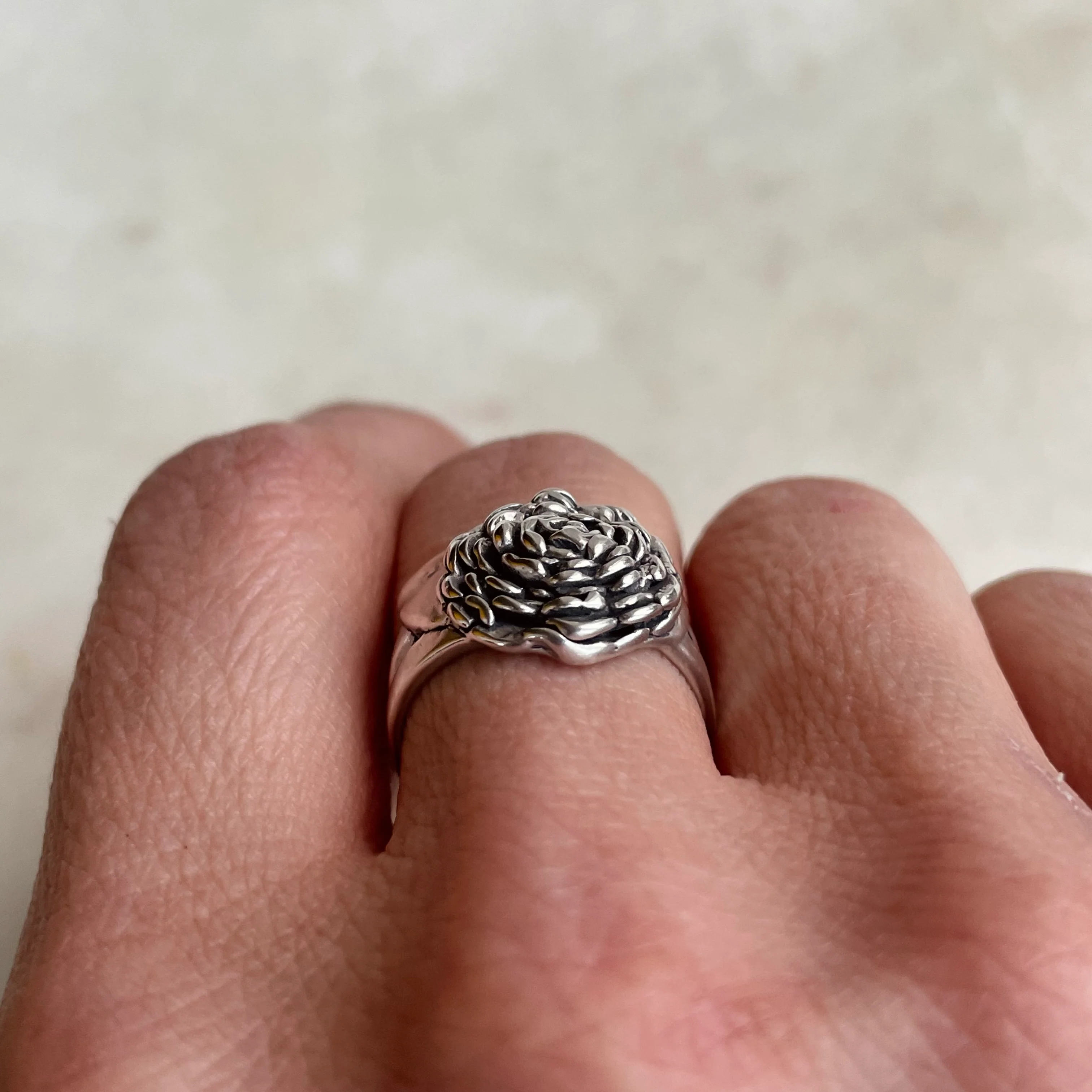 ARCHIVE — CAMELLIA RING — LARGE - Image 18