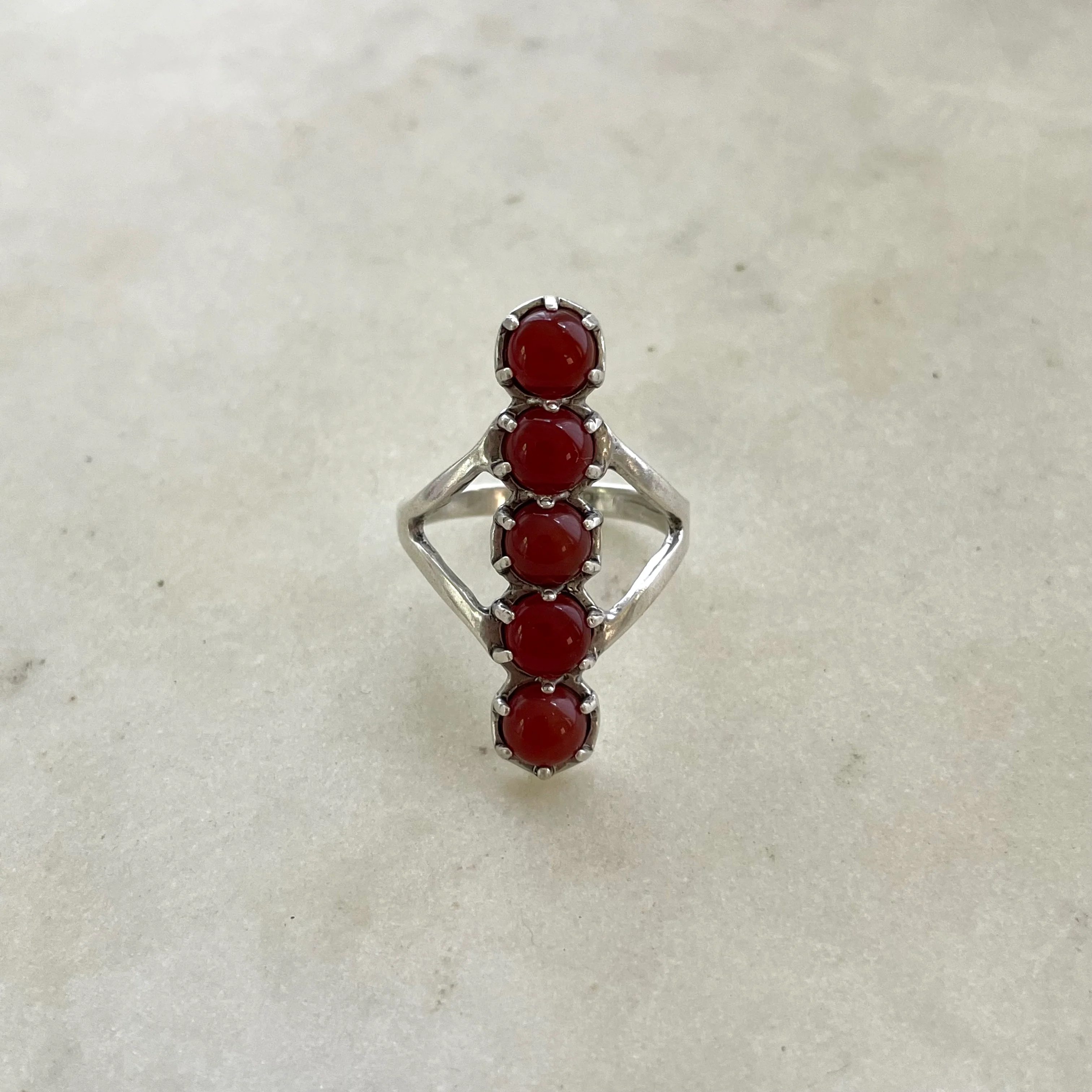 ROW RING - CARNELIAN - Image 4