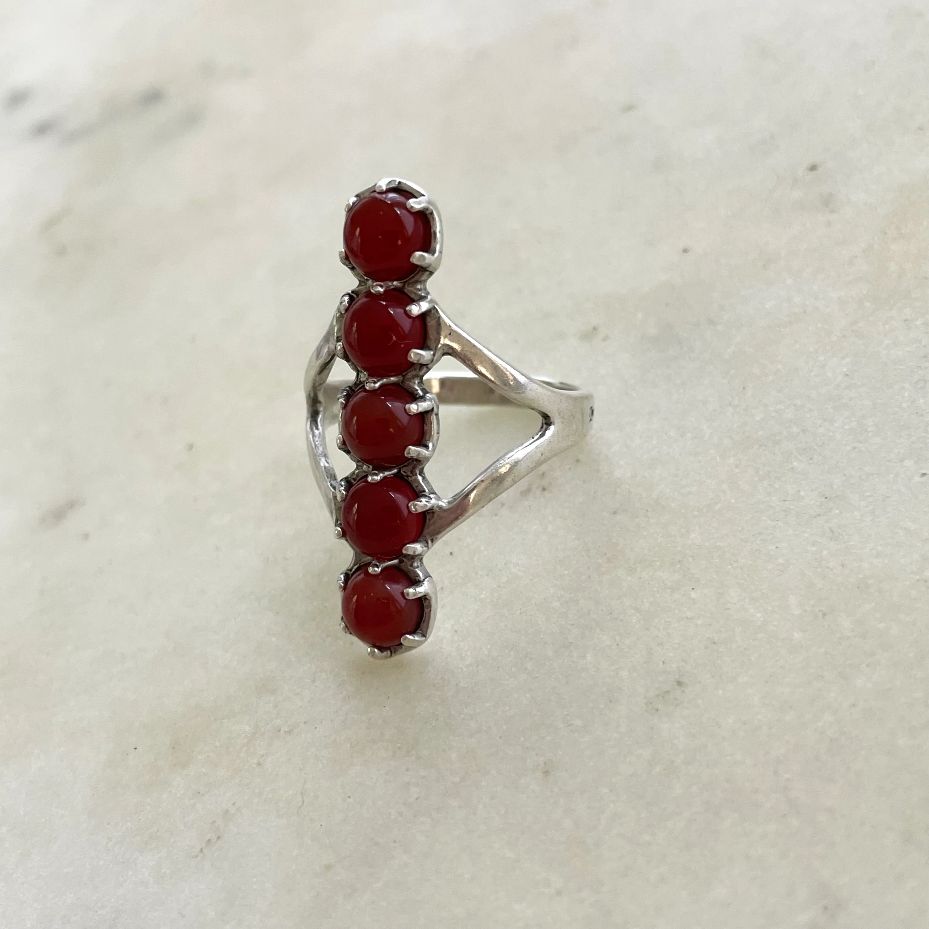 ROW RING - CARNELIAN - Image 6