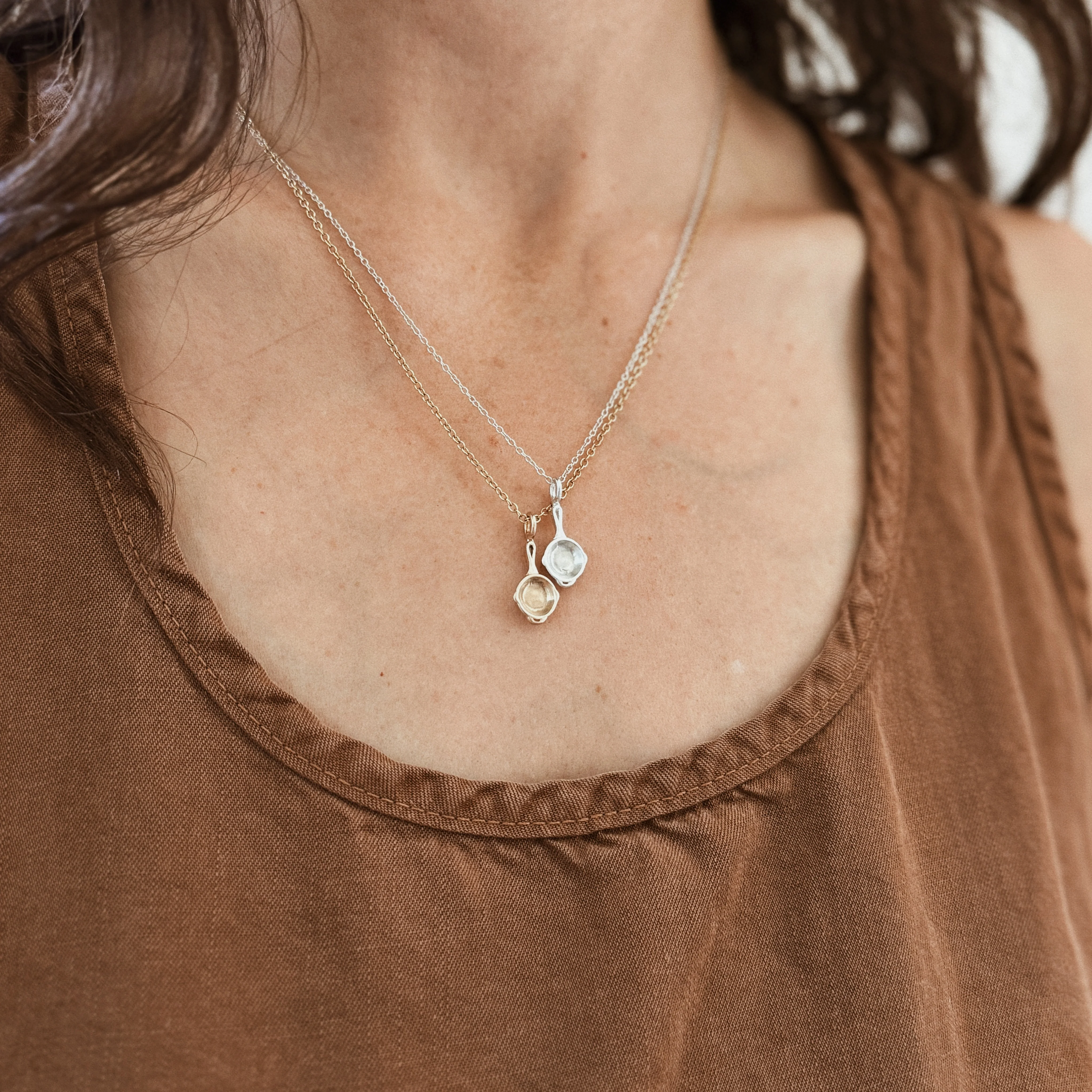 CAST IRON SKILLET PENDANT - Image 4