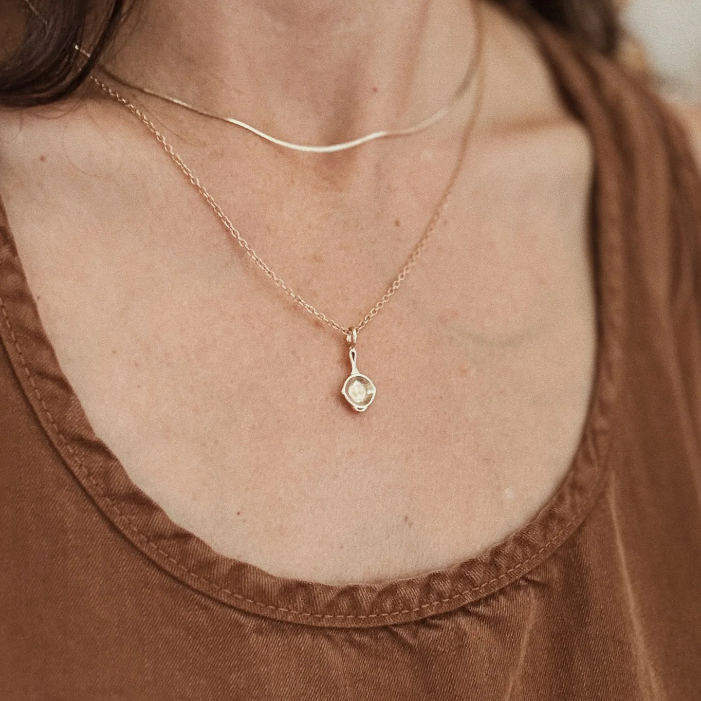 CAST IRON SKILLET PENDANT - Image 9