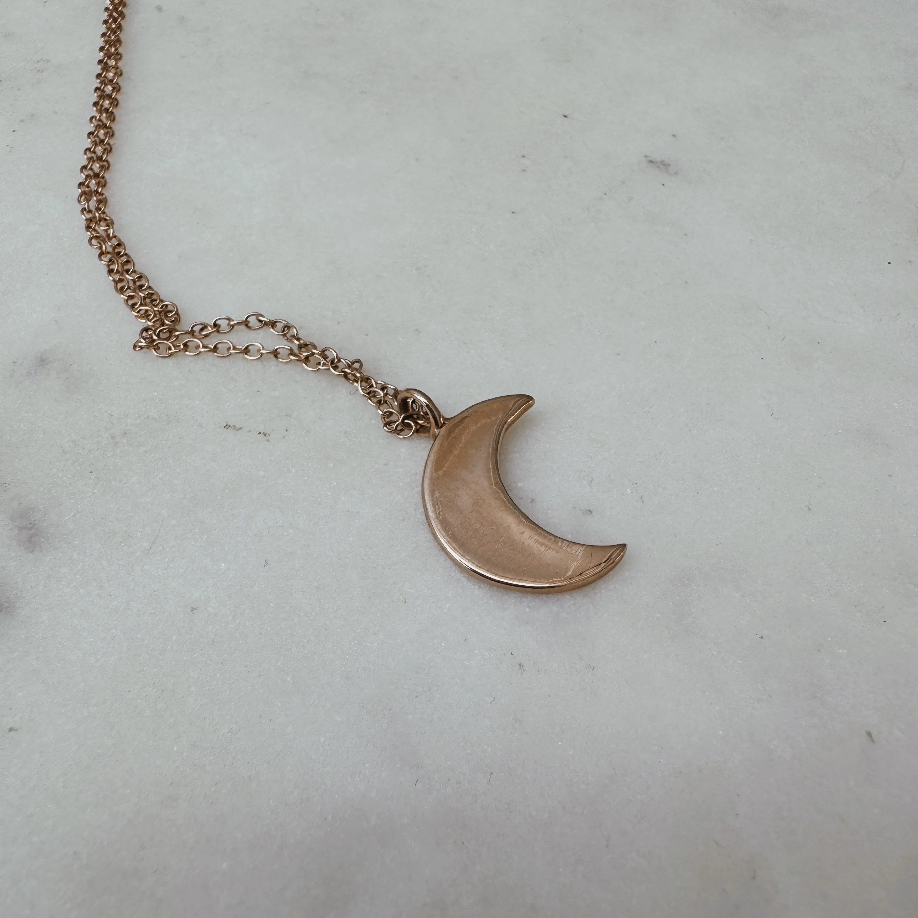 ARCHIVE — CRESCENT MOON PENDANT - Image 4