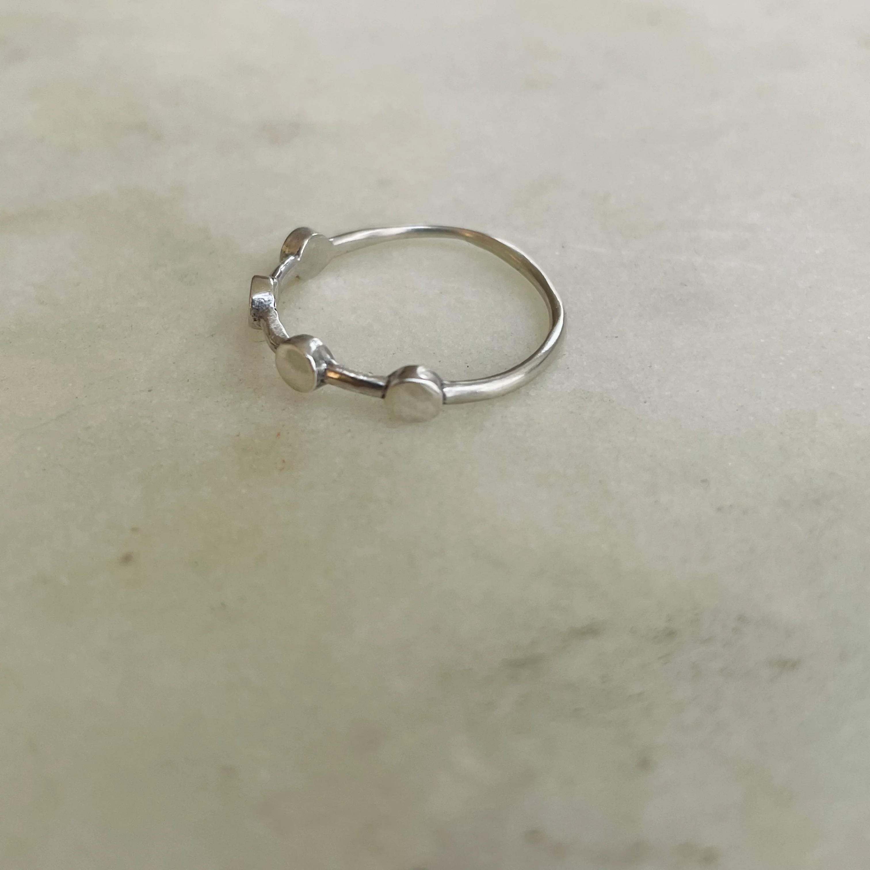 DOT TO DOT RING — NO STONE - Image 10