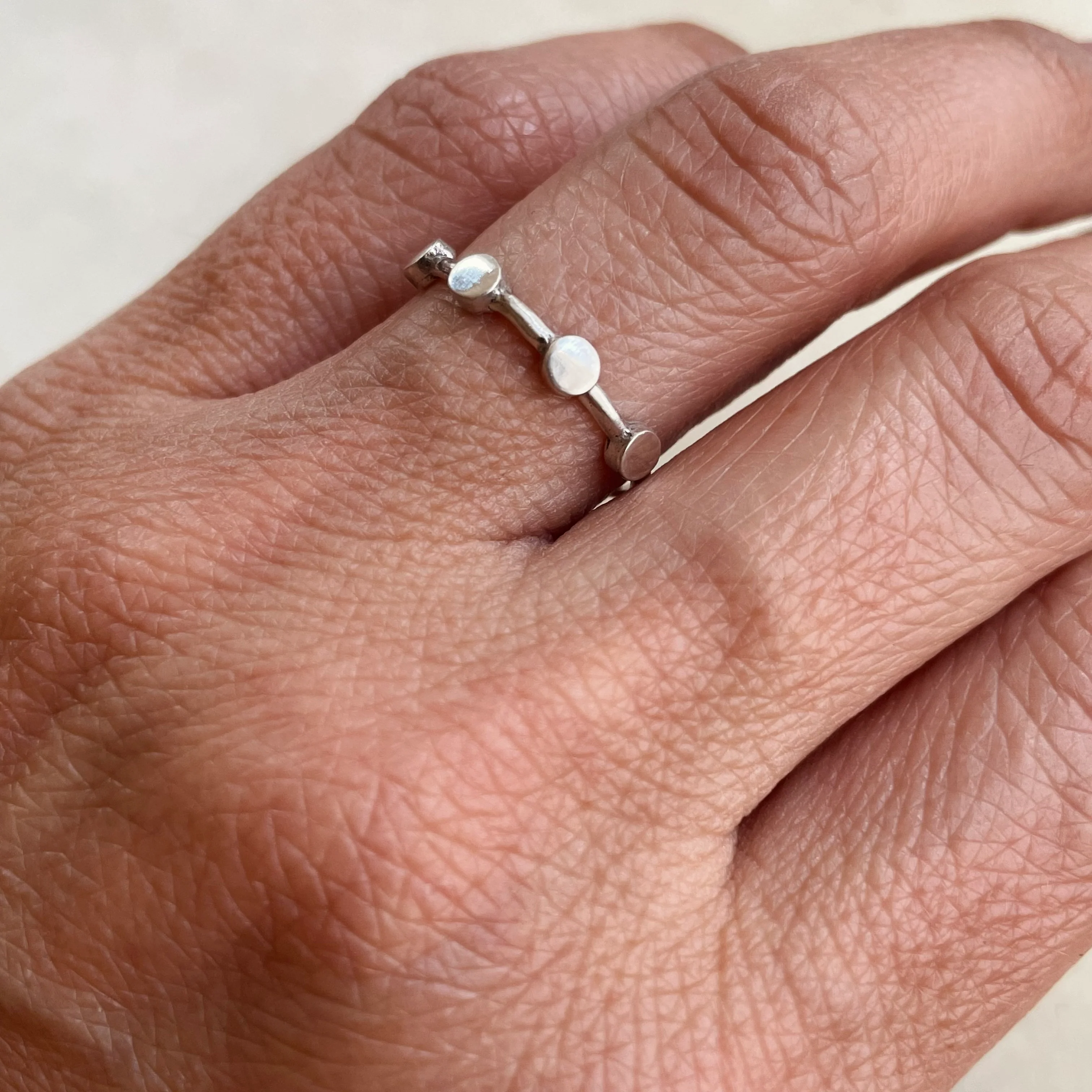DOT TO DOT RING — NO STONE - Image 15