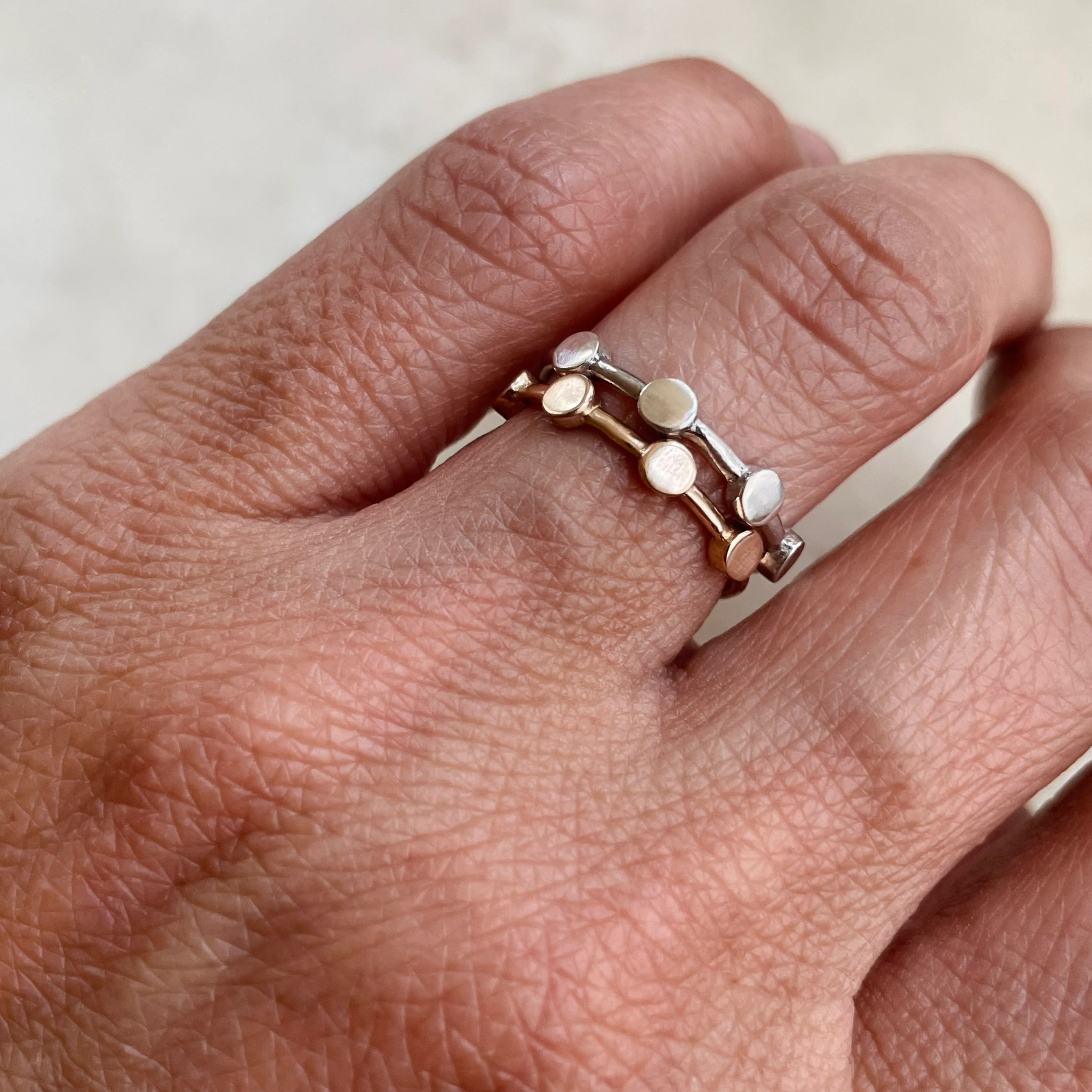 DOT TO DOT RING — NO STONE - Image 17