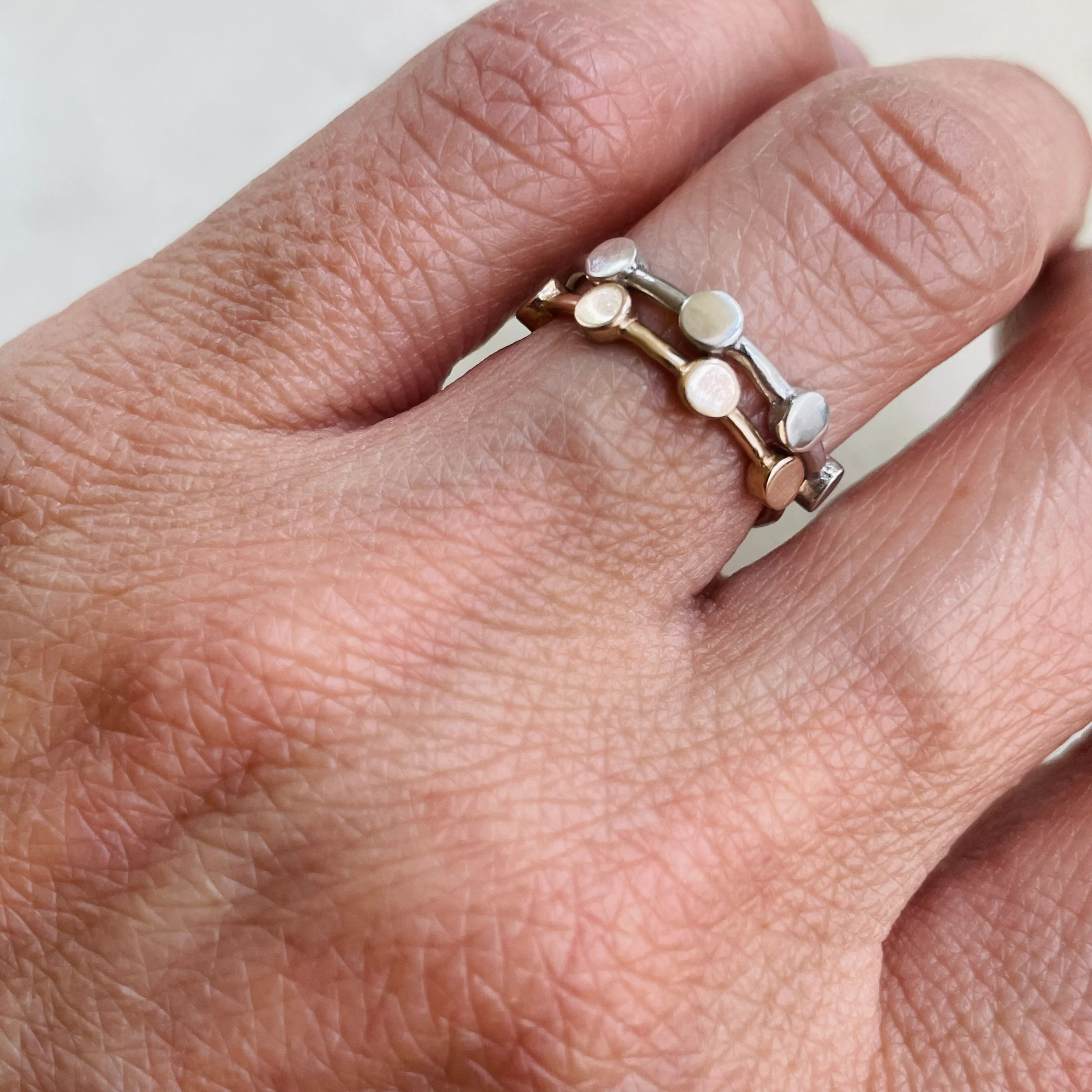 DOT TO DOT RING — NO STONE - Image 18