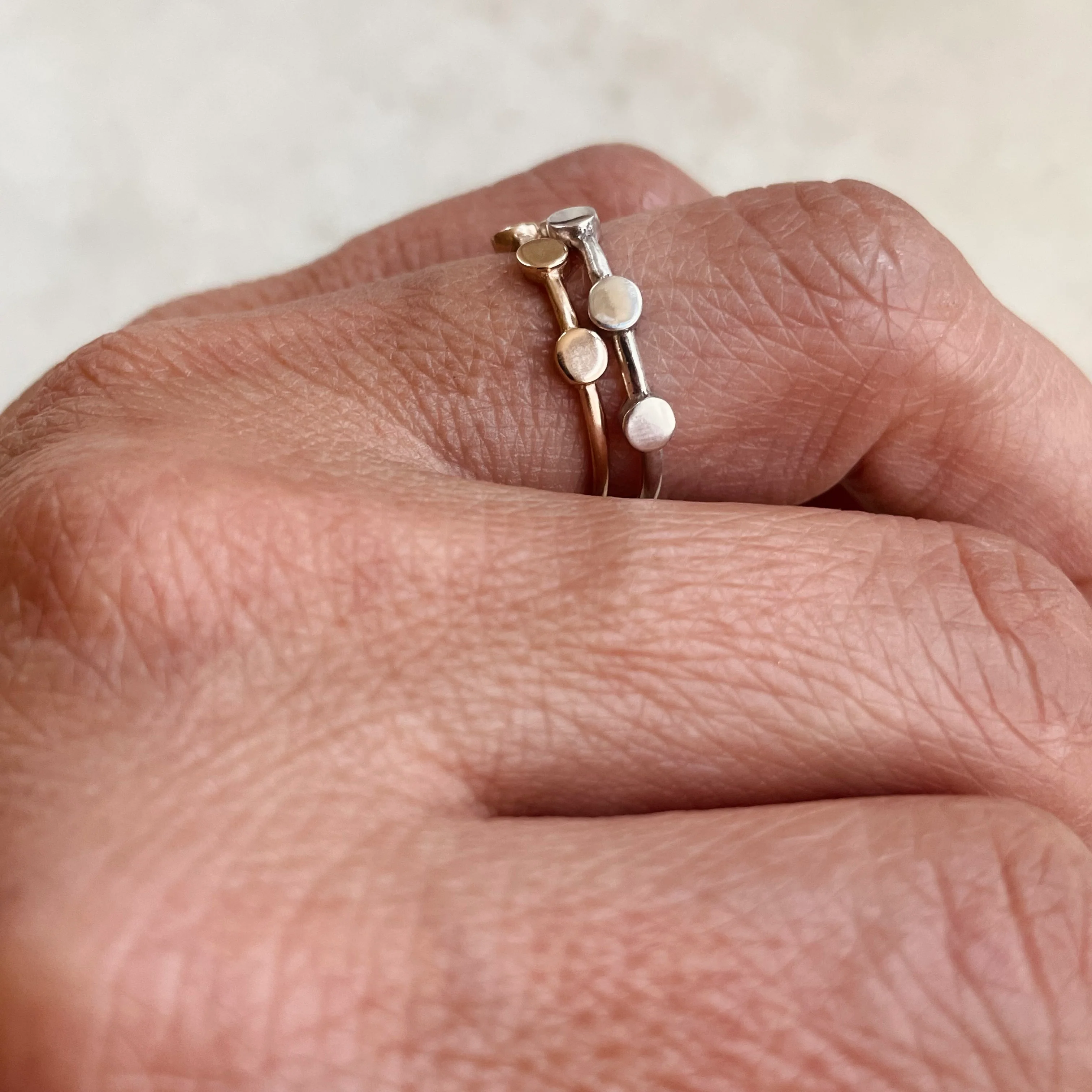 DOT TO DOT RING — NO STONE - Image 19