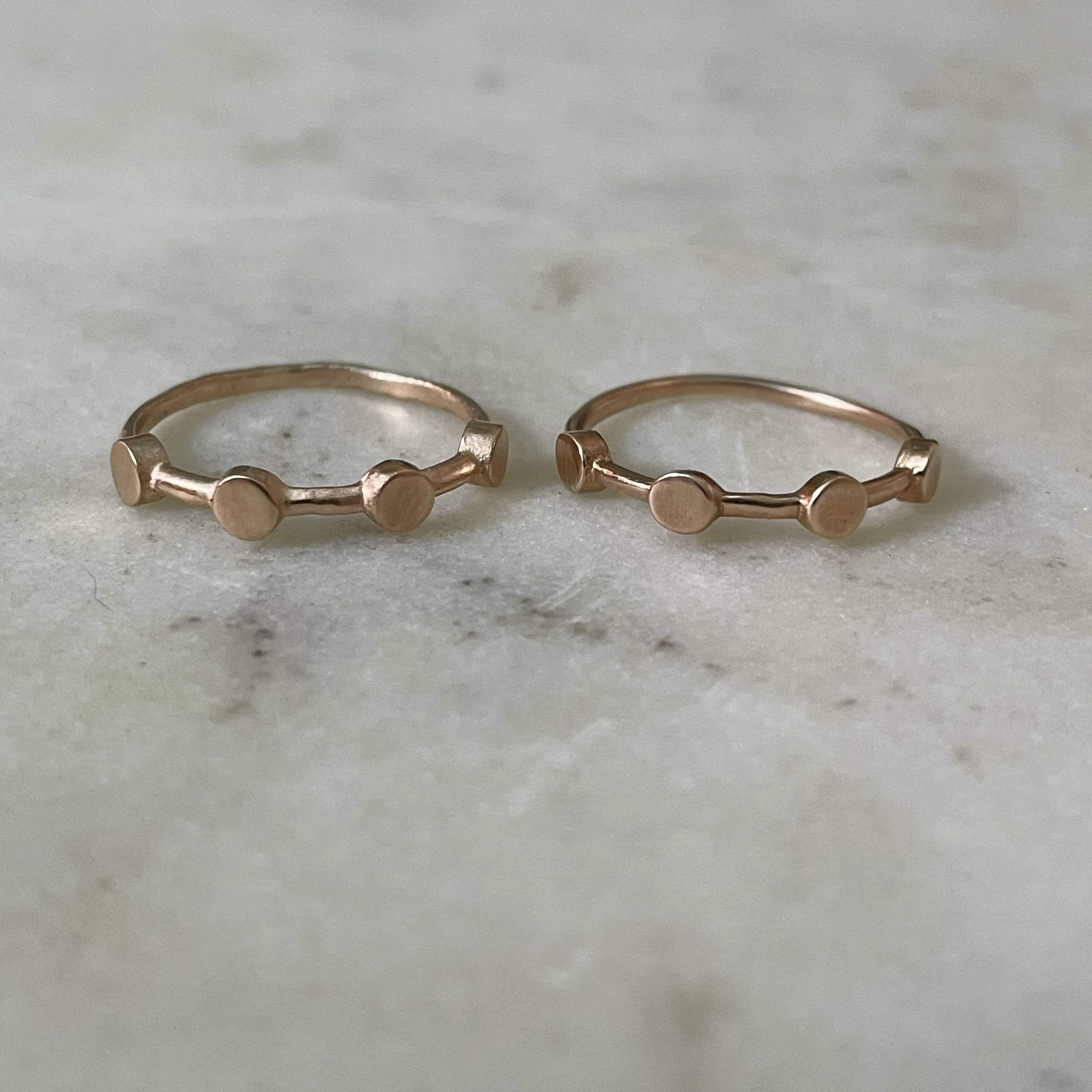 DOT TO DOT RING — NO STONE - Image 24