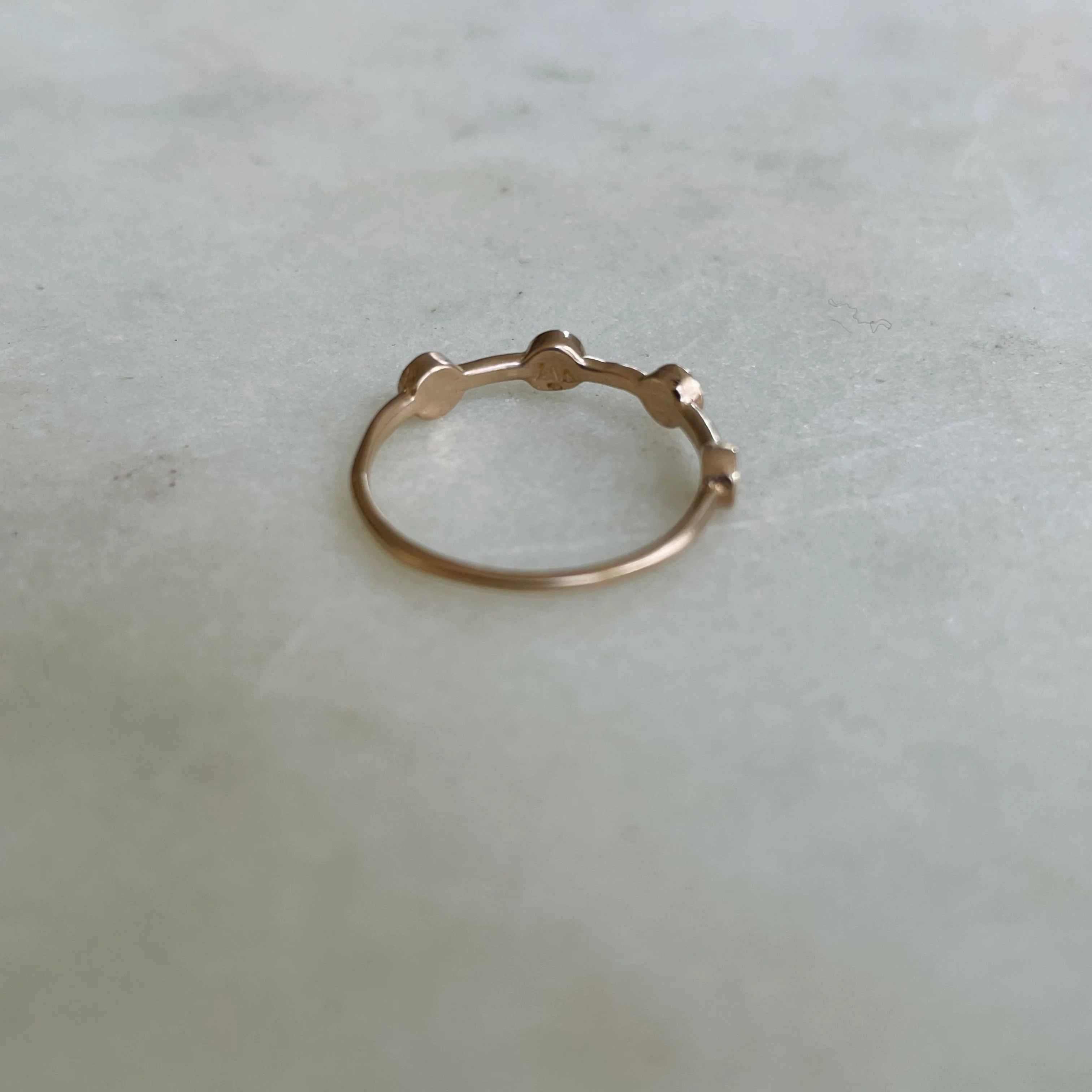 DOT TO DOT RING — NO STONE - Image 6
