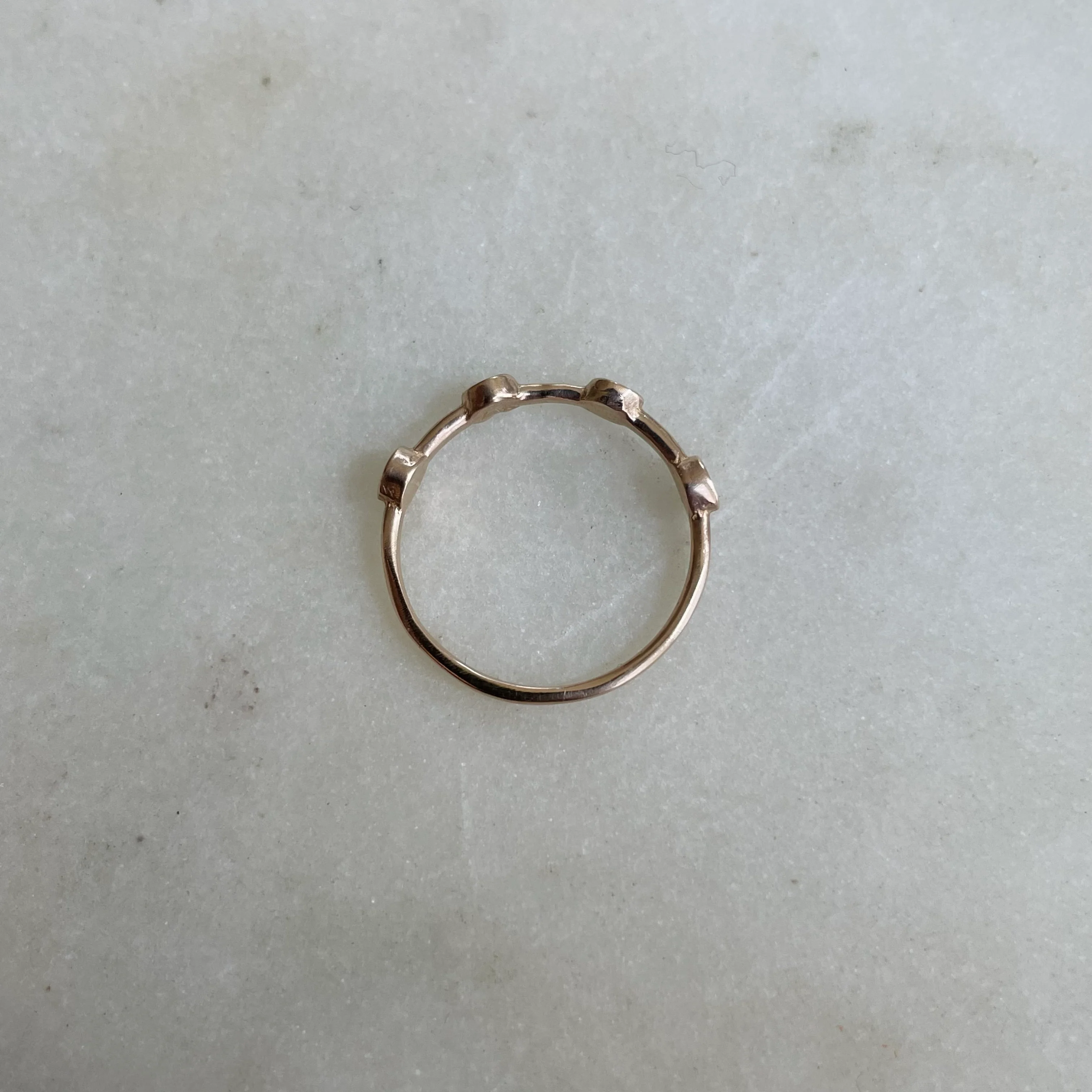 DOT TO DOT RING — NO STONE - Image 7