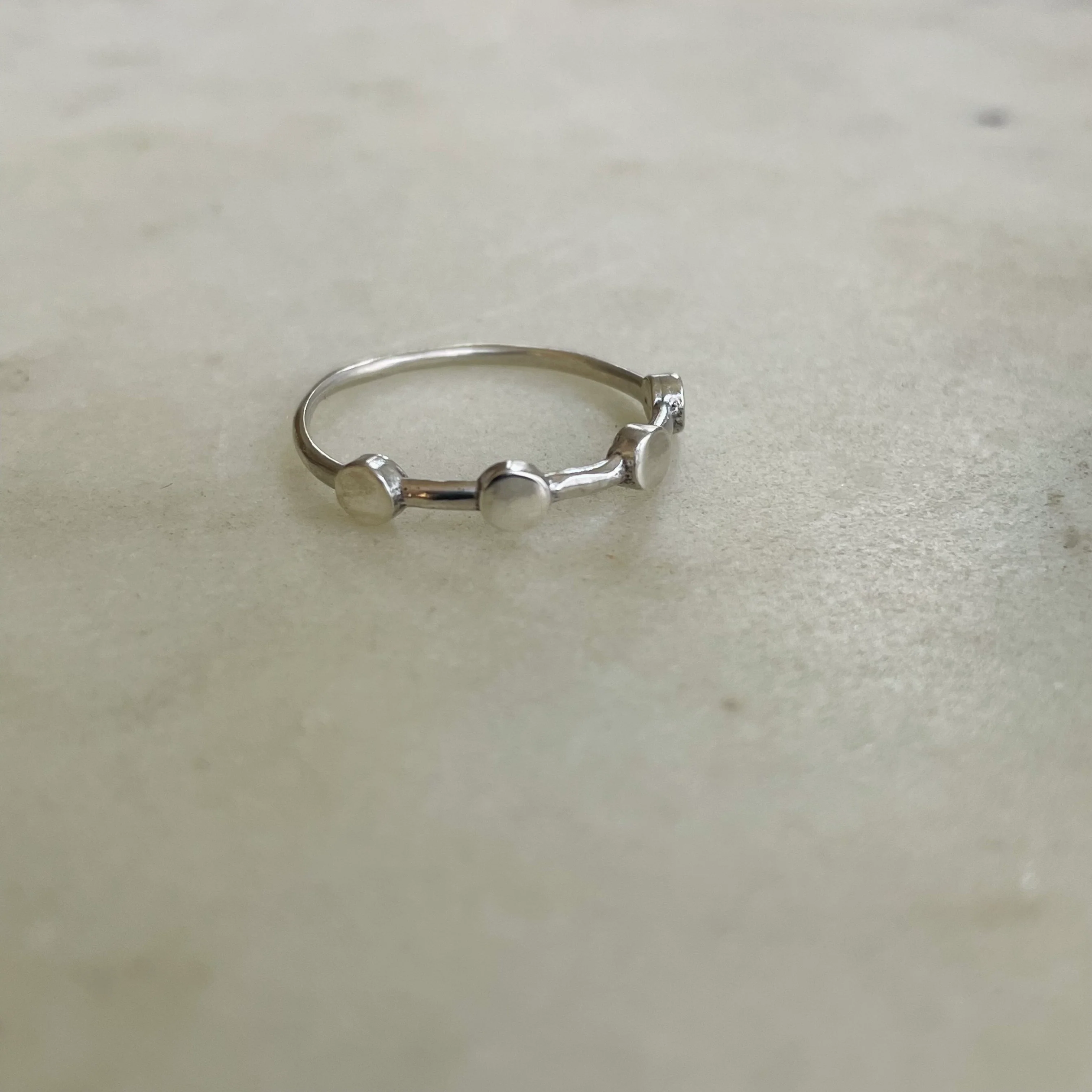 DOT TO DOT RING — NO STONE - Image 9