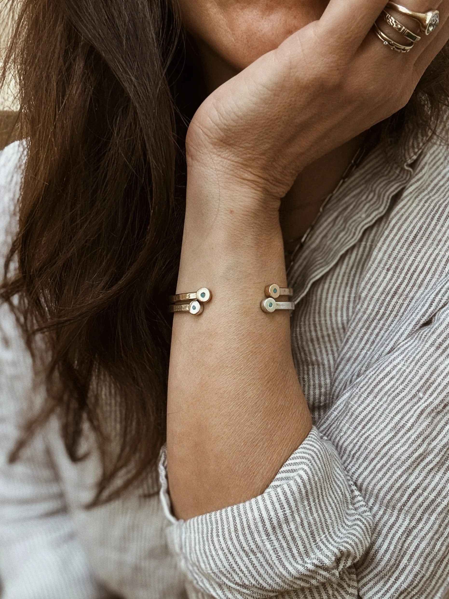 DUO CUFF + TURQUOISE - Image 8
