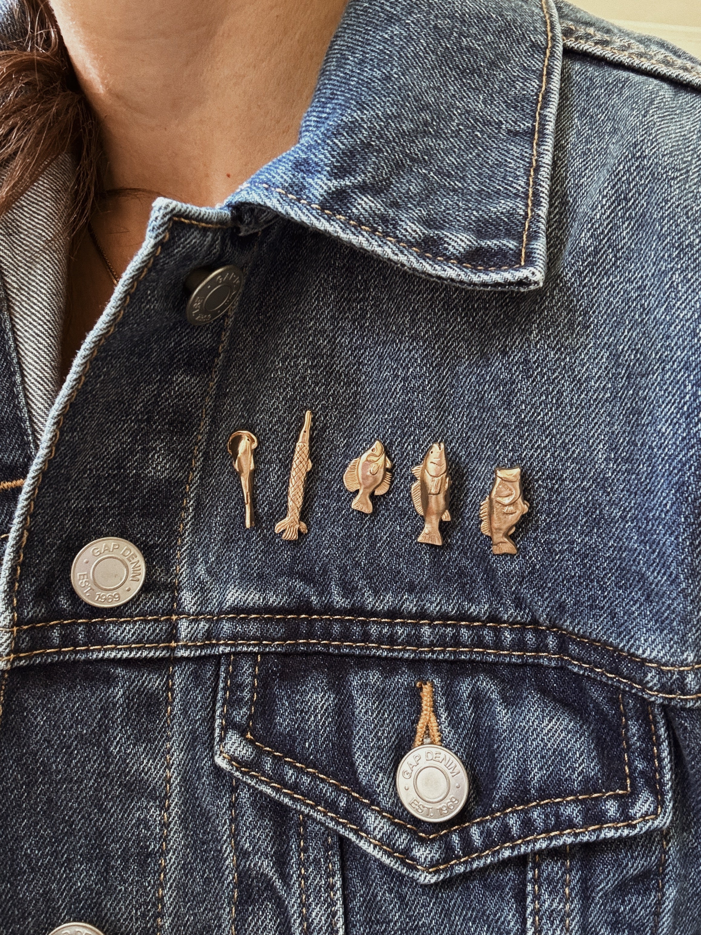 FISH TIE/LAPEL PIN - Image 2
