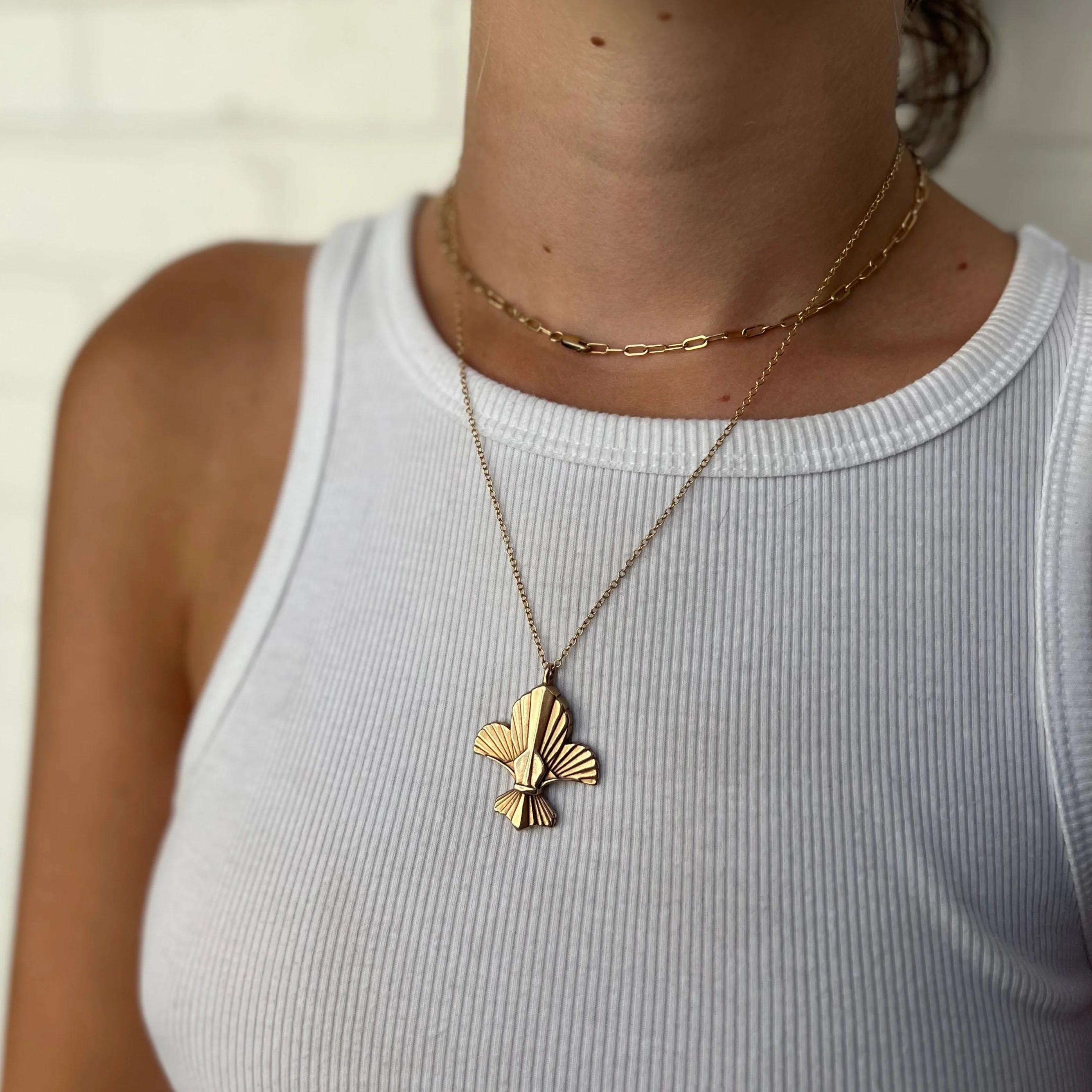 FLEUR DE LIS PENDANT — LARGE - Image 5