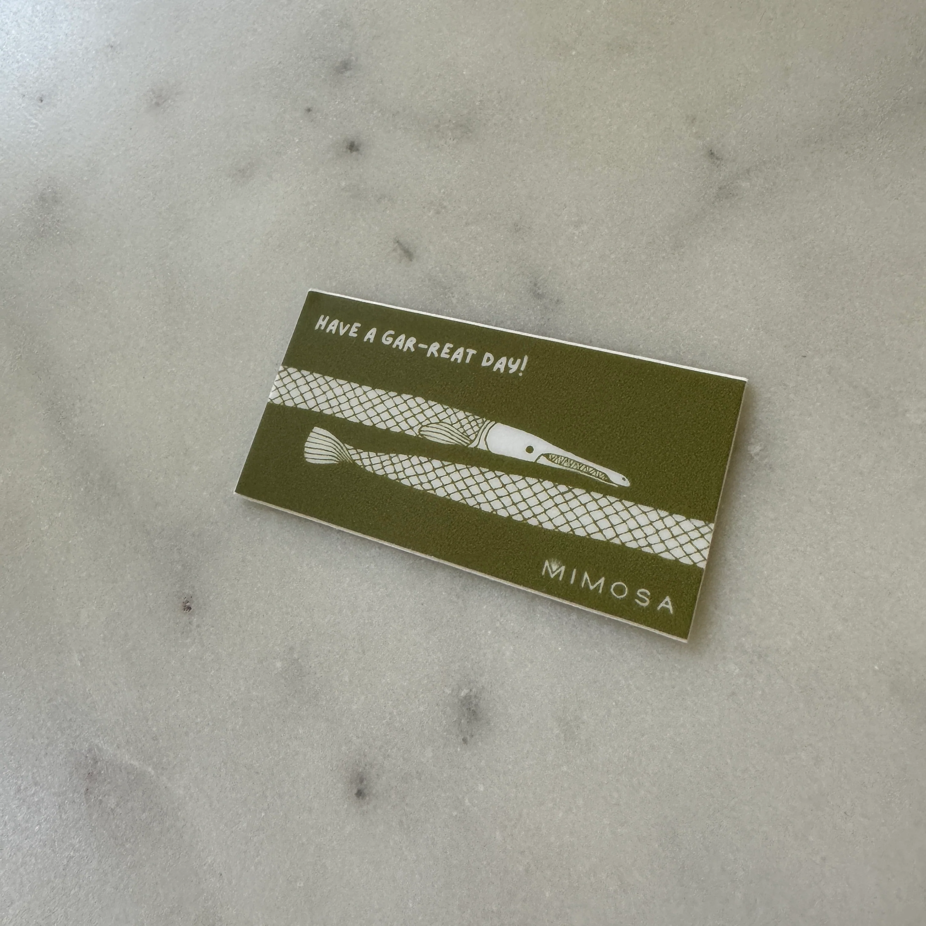 GARFISH STICKER - Image 2