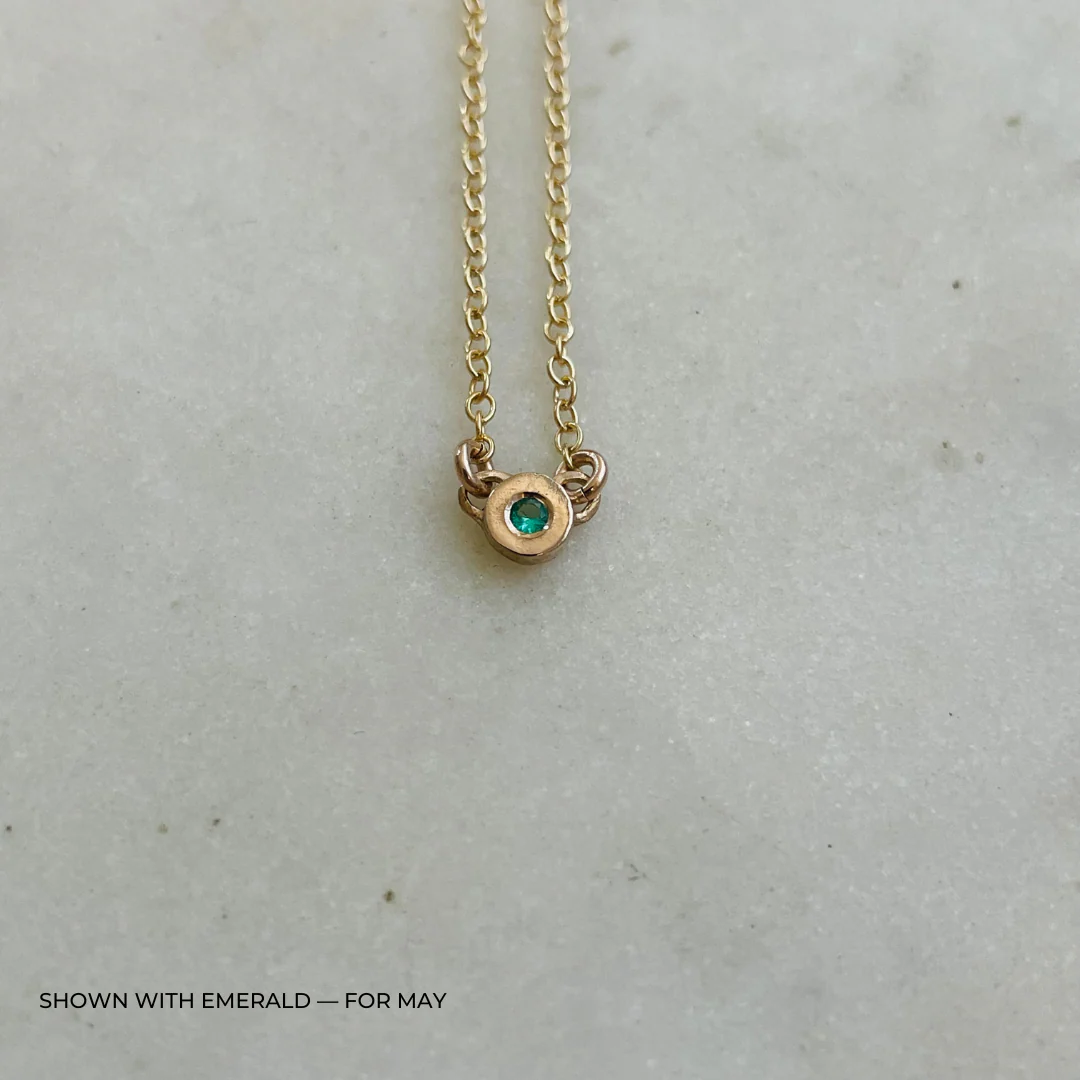 ARCHIVE — GRACE BAR NECKLACE + BIRTHSTONE - Image 17