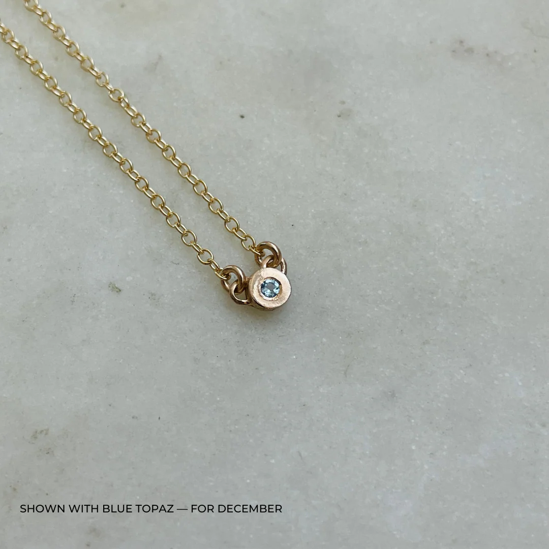 ARCHIVE — GRACE BAR NECKLACE + BIRTHSTONE - Image 39